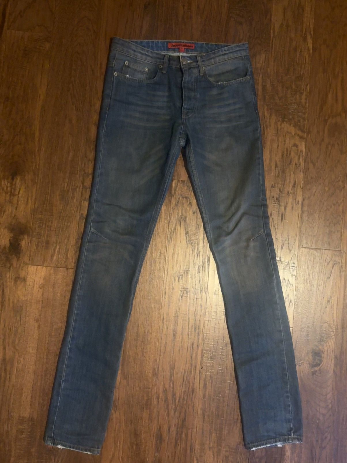 Jaded London JADED LONDON DIRTY WASH “DRAIN” JEANS Size US 30 / EU 46 - 1 Thumbnail