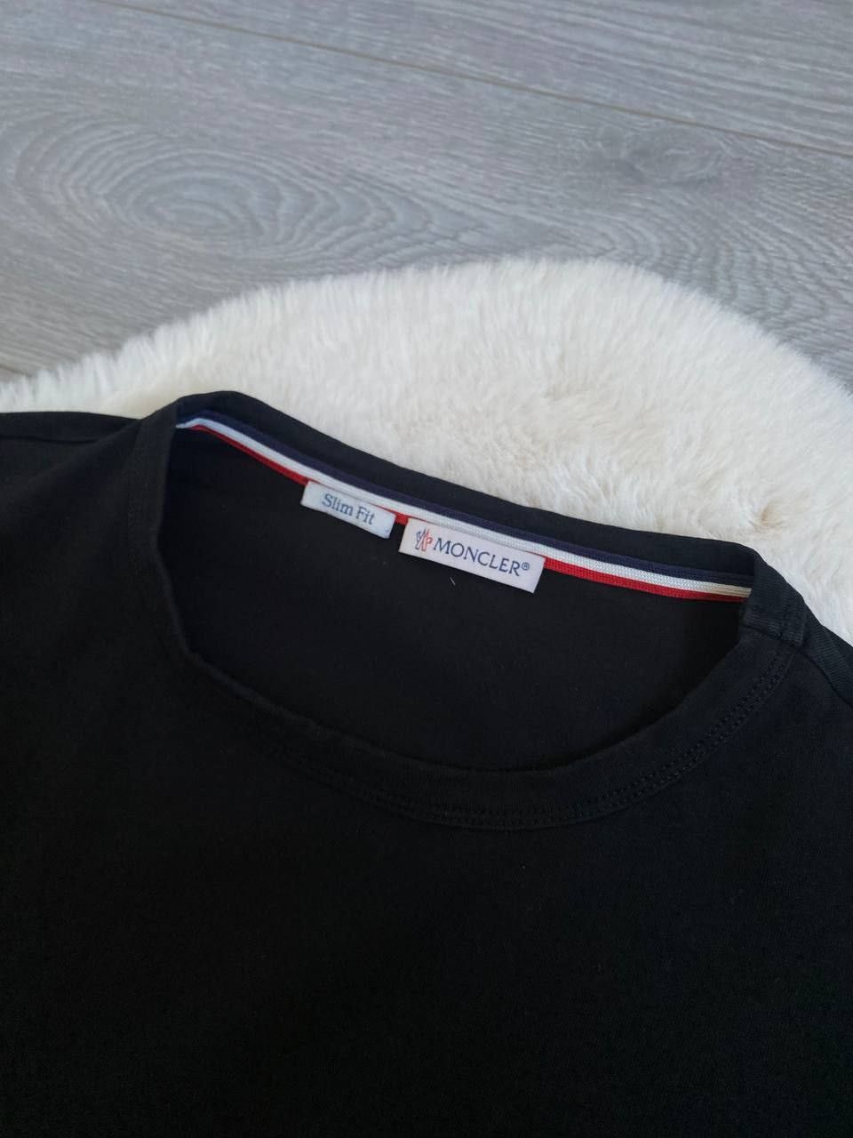 Moncler Moncler Men's Slim Fit T-Shirt, Medium, Classic Black Size M Size US M / EU 48-50 / 2 - 3 Thumbnail