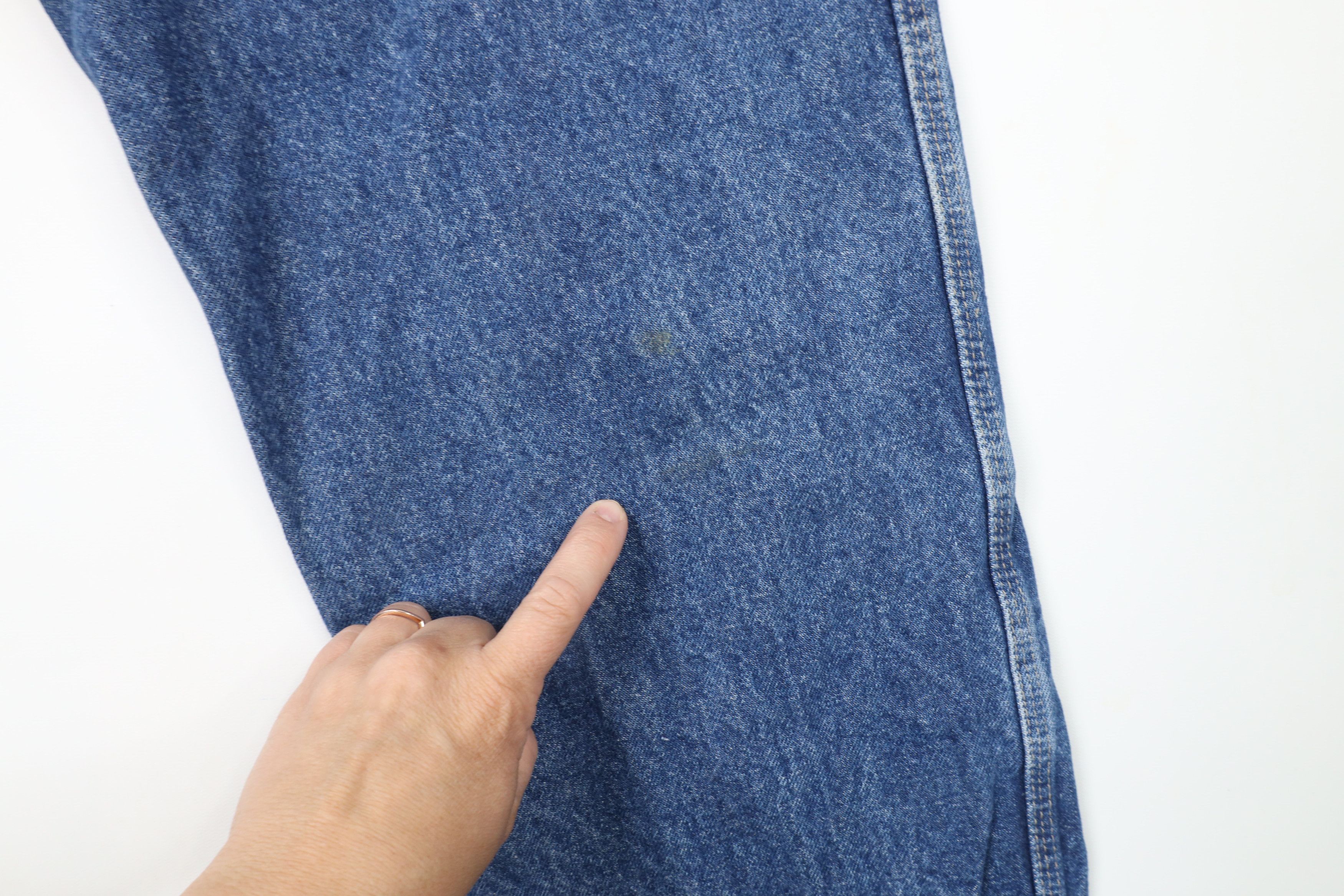 Vintage Vintage Bulwark FR Resistant Work Wide Leg Dungaree Jeans Size US 38 / EU 54 - 14 Thumbnail