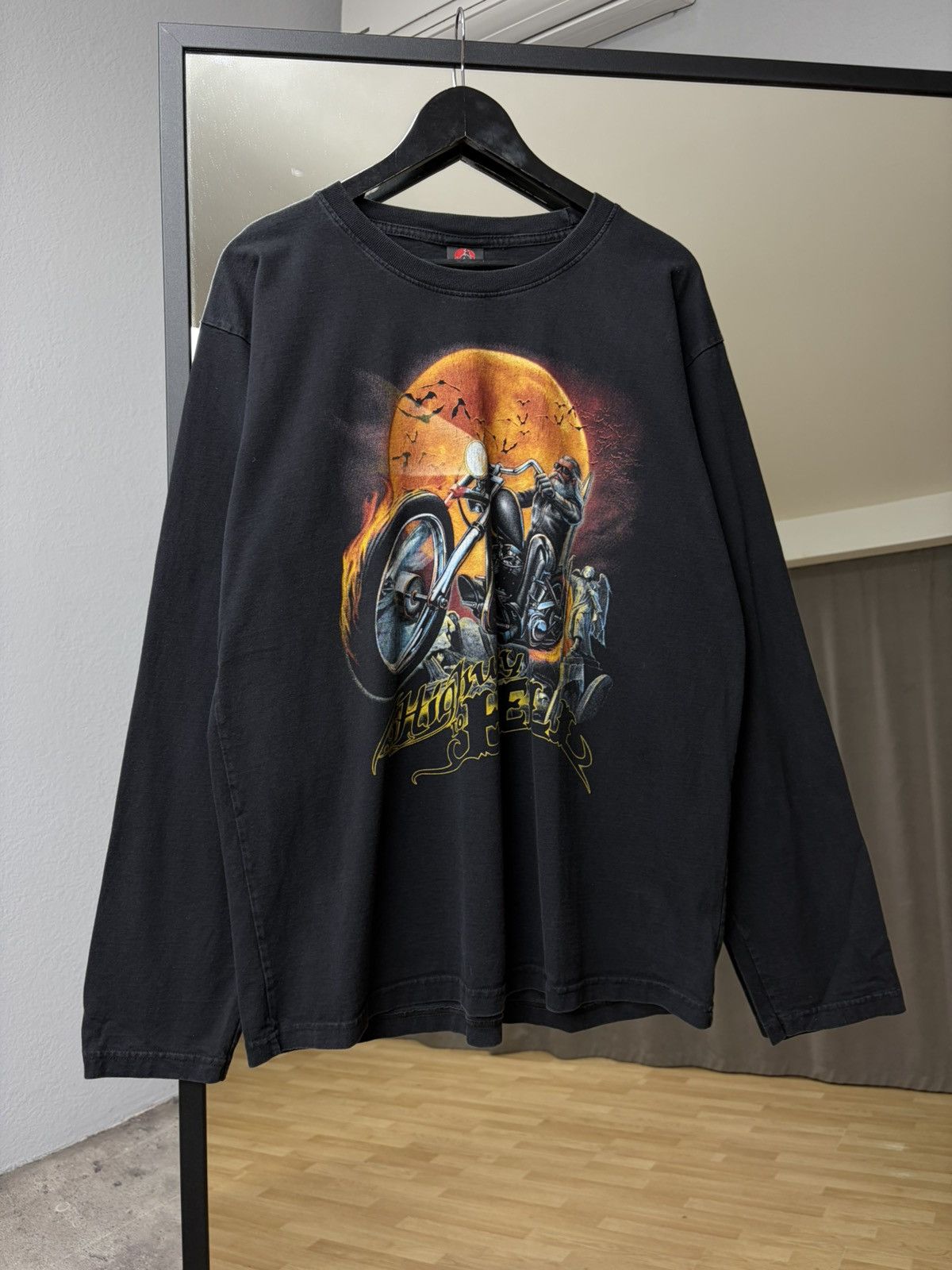 Harley Davidson Vintage Harley-Davidson Long Sleeve Tee Biker Graphic Y2K Size US XL / EU 56 / 4 - 1 Thumbnail