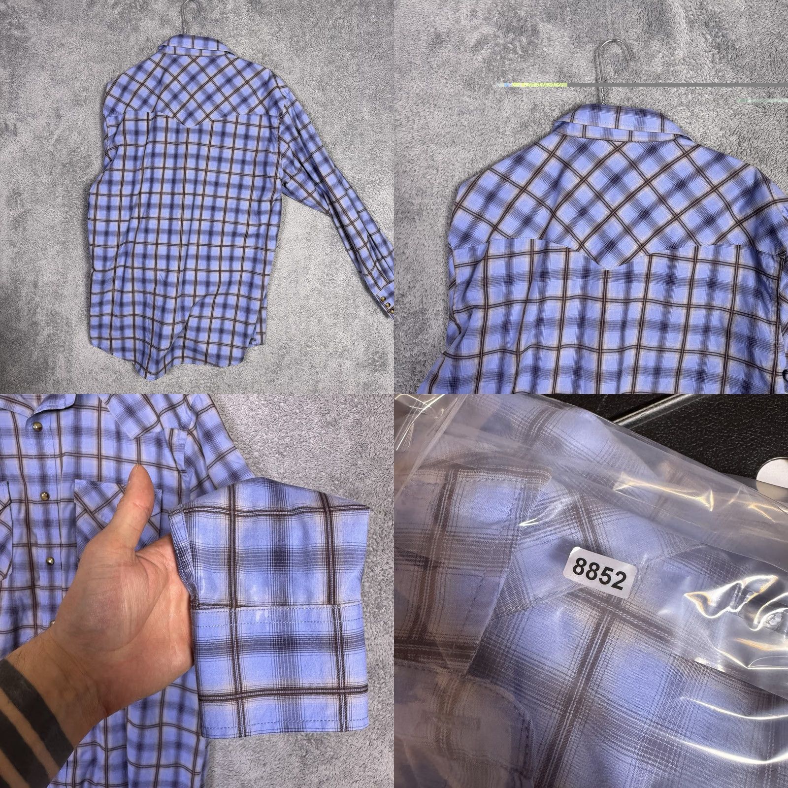 Pendleton Pendleton Shirt Men M Frontier Pearl Snap Plaid Western Cowboy Cotton L/S Size US M / EU 48-50 / 2 - 8 Thumbnail