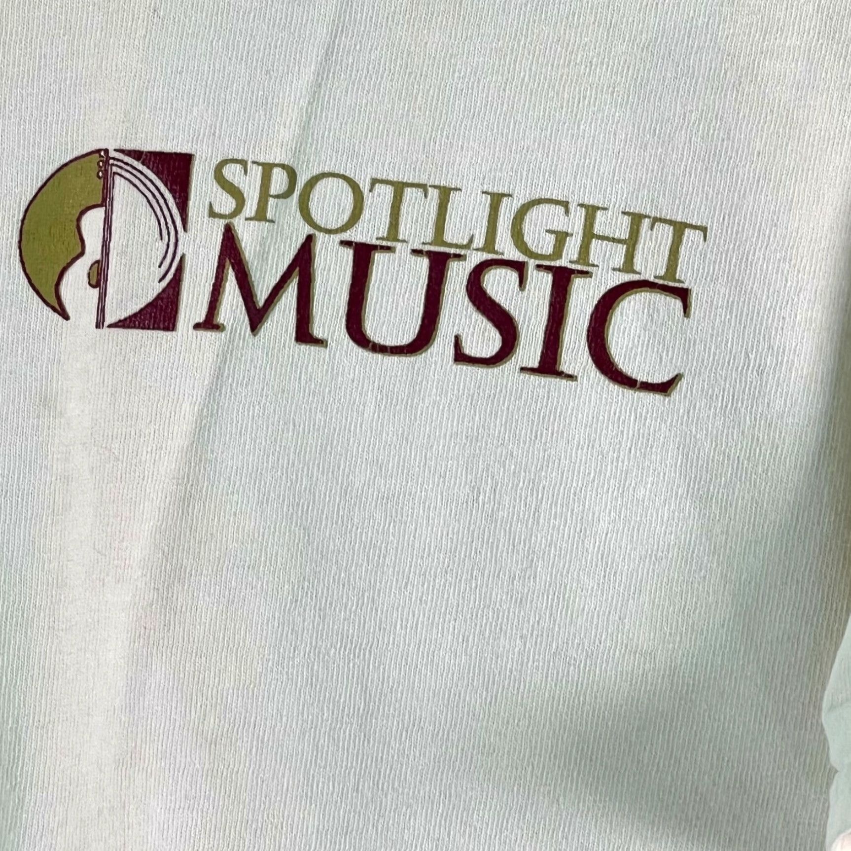 Gildan Spotlite Music Fort Collins Colorado Ivory Graphic T Shirt M Gildan Adult Size US M / EU 48-50 / 2 - 3 Thumbnail