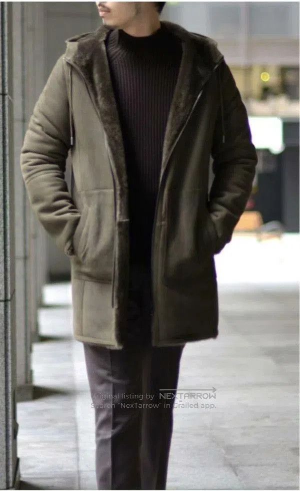 Other DESA Reversible Shearling Leather Coat. Size US L / EU 52-54 / 3 - 6 Thumbnail