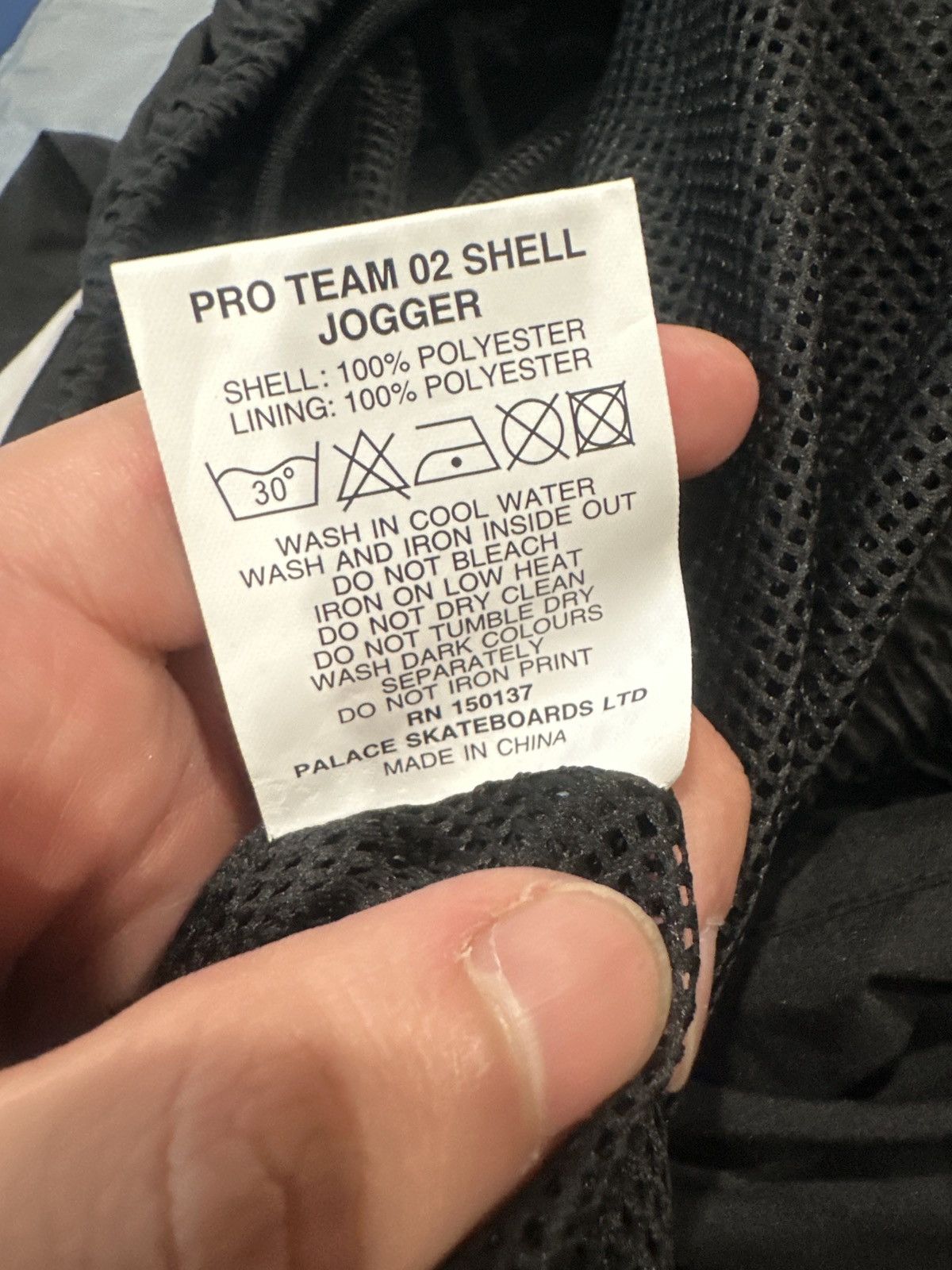 Palace Palace pro team 02 Shell Sweatpants Size US 32 / EU 48 - 8 Thumbnail