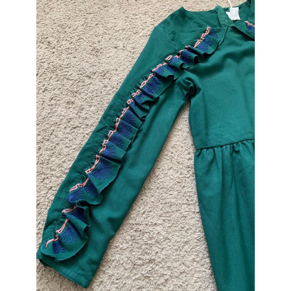 Other CARREMENT BEAU GIRL GREY RIFFLE DRESS Size XS / US 0-2 / IT 36-38 - 3 Thumbnail