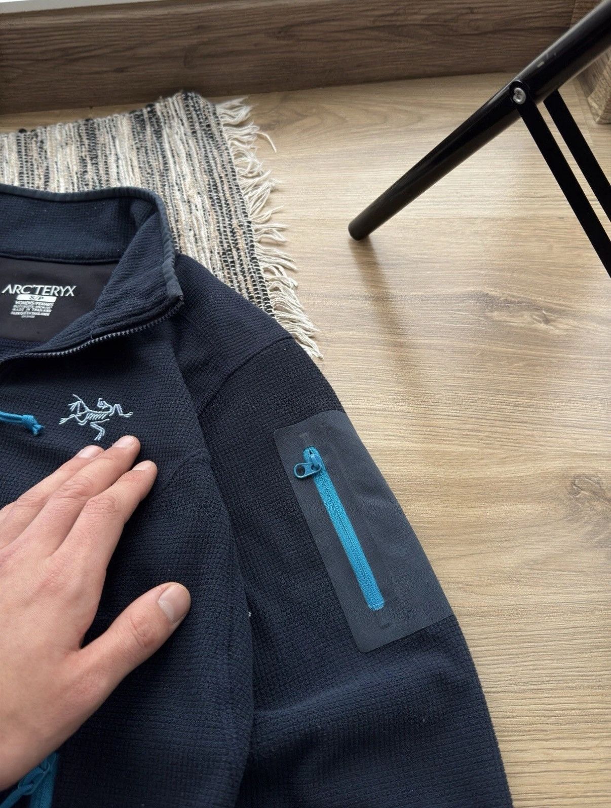 Arc'teryx Arcteryx Polartec Fleece Zip Sweatshirt wooman size S blue Size S / US 4 / IT 40 - 5 Thumbnail