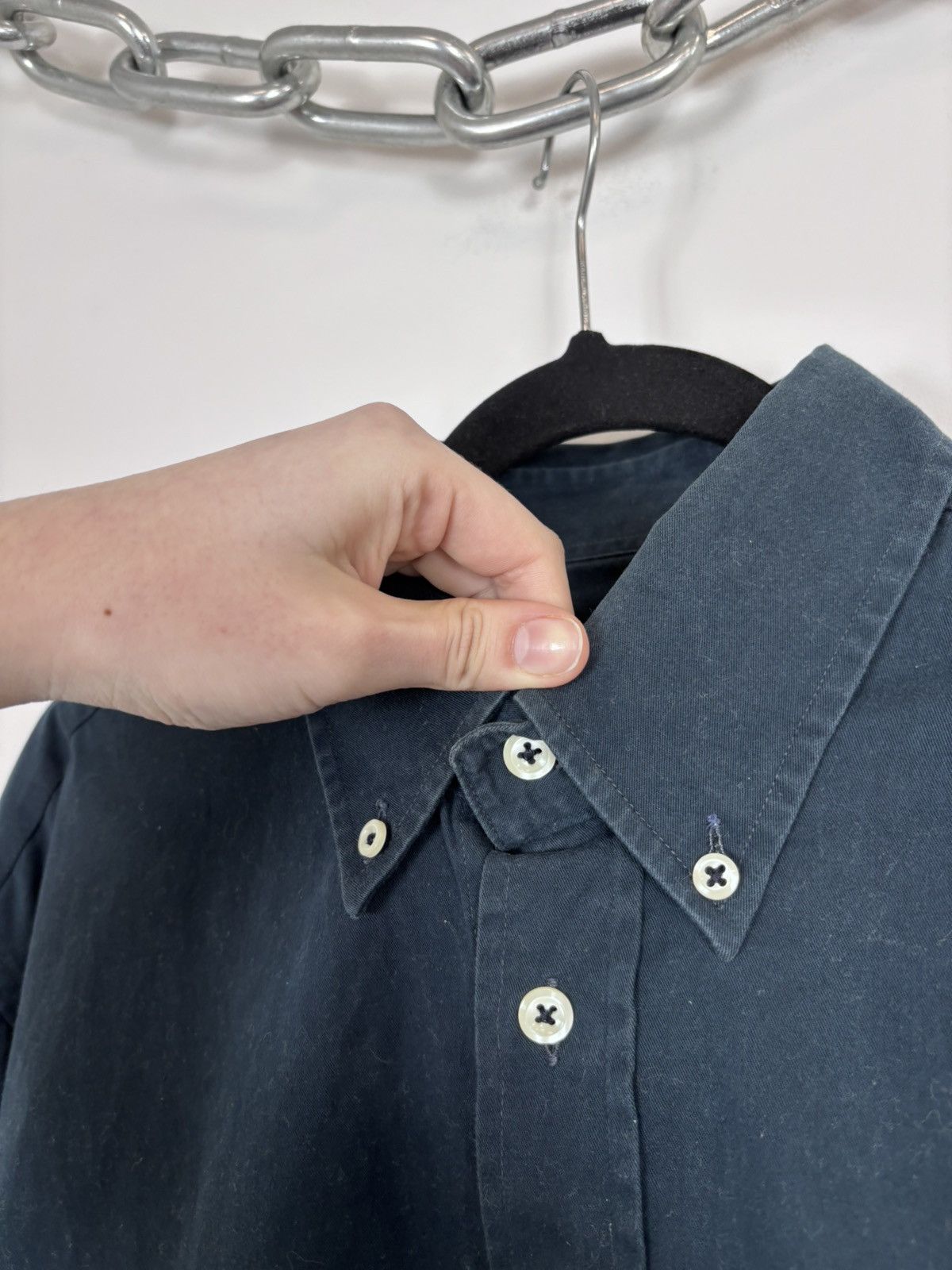 Avirex Vintage Avirex USA Men’s Navy Blue Long Sleeve Shirt Size US XL / EU 56 / 4 - 7 Thumbnail