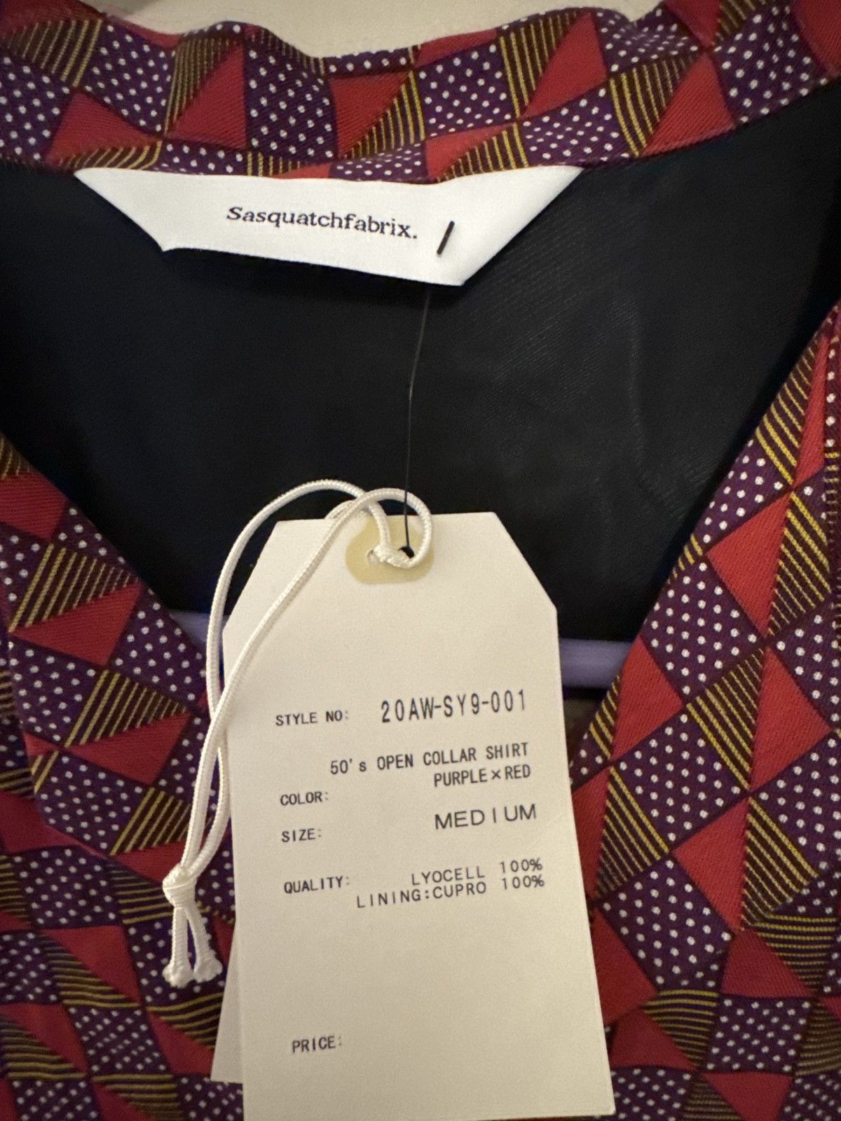 Sasquatchfabrix Sasquatchfabrix Open Collar Shirt Size US M / EU 48-50 / 2 - 3 Thumbnail