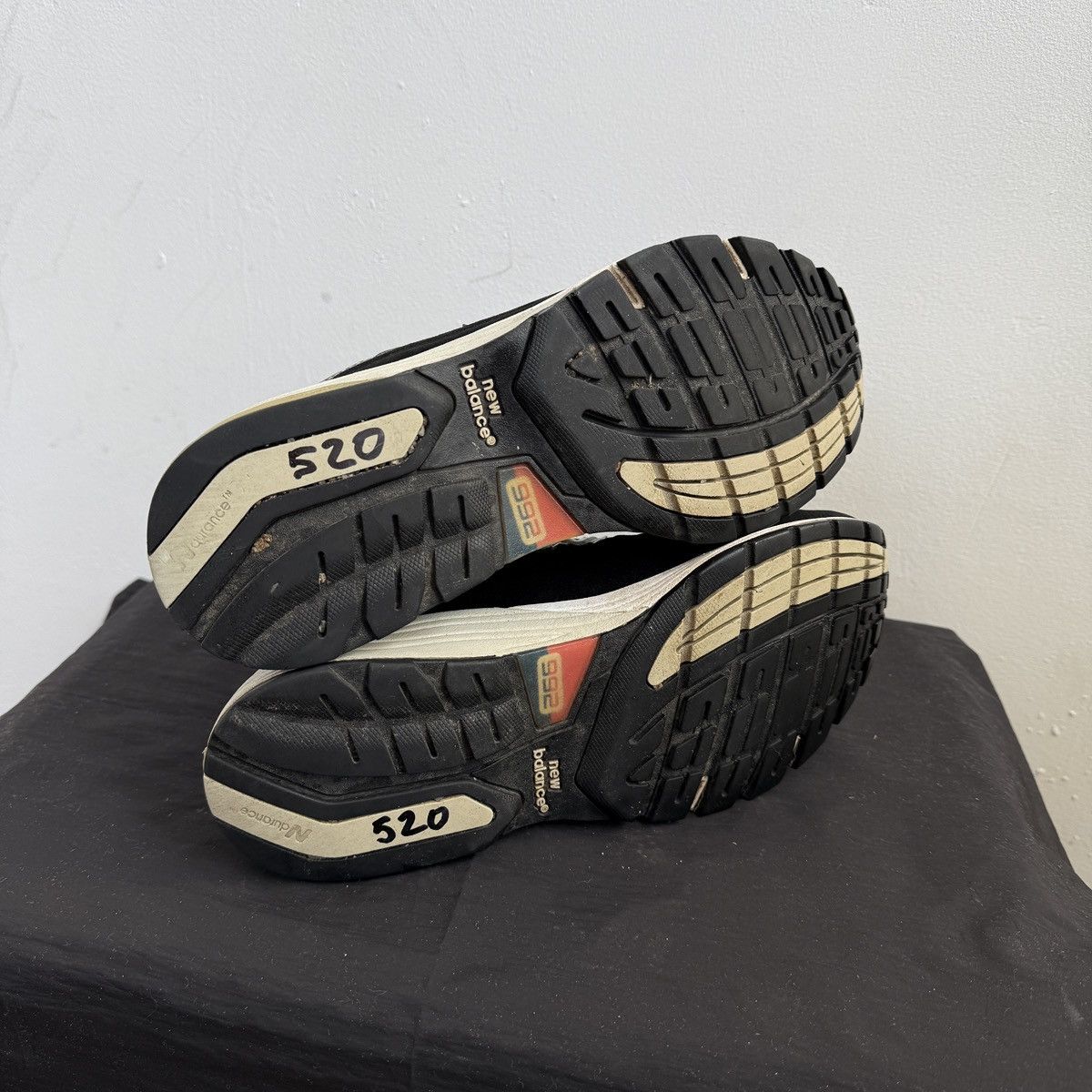 New Balance New Balance 992 USA Black/Gray Size US 7 / IT 37 - 9 Thumbnail