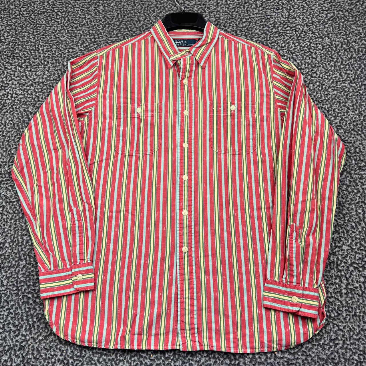 Polo Ralph Lauren Vintage Polo Ralph Lauren Button Up Shirt Men Striped L Size US L / EU 52-54 / 3 - 1 Thumbnail