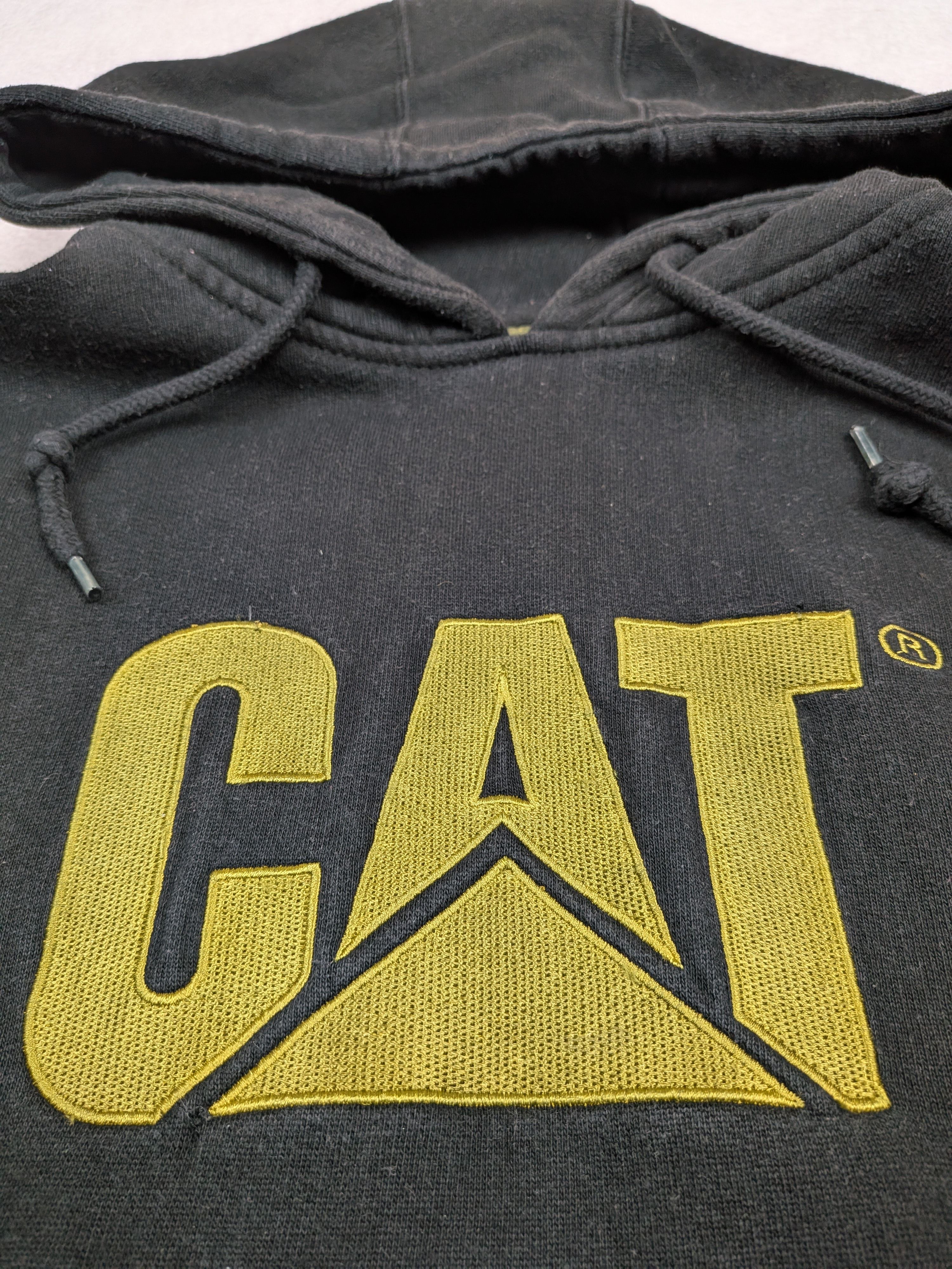 Caterpillar Caterpillar CAT Vintage Workwear Hoodie Heavy Duty Size M Size US M / EU 48-50 / 2 - 4 Thumbnail