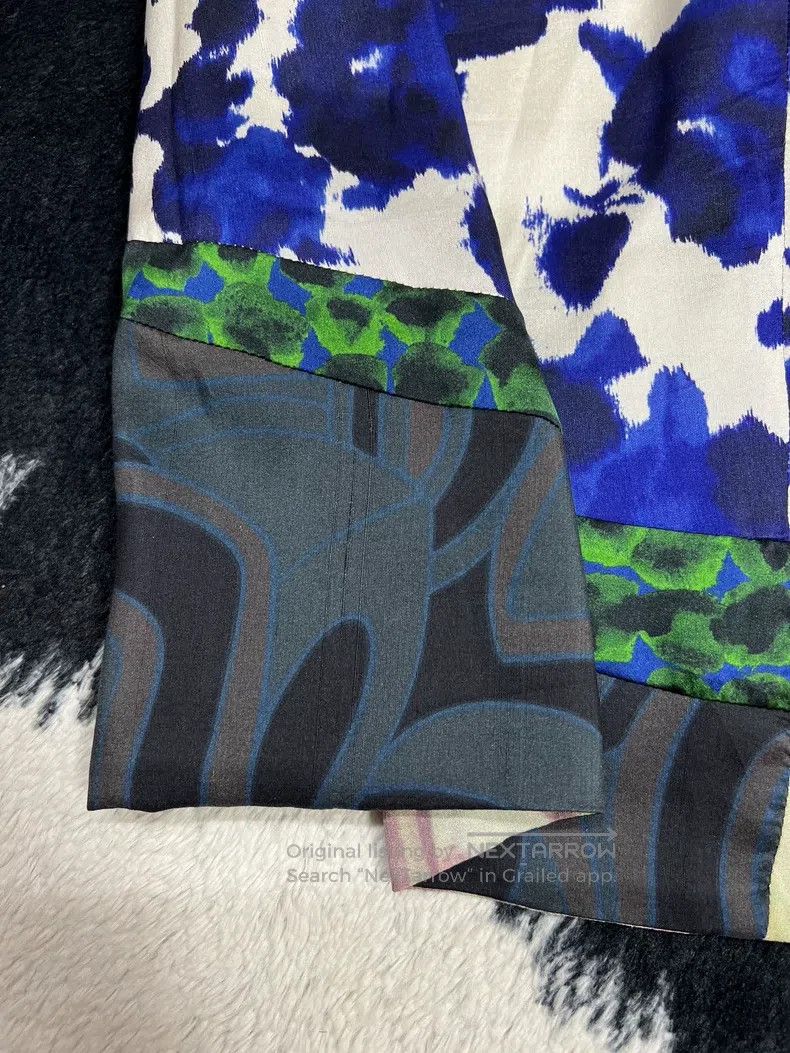 Dries Van Noten Dries Van Noten Silk Midi Skirt Size 35" - 8 Thumbnail