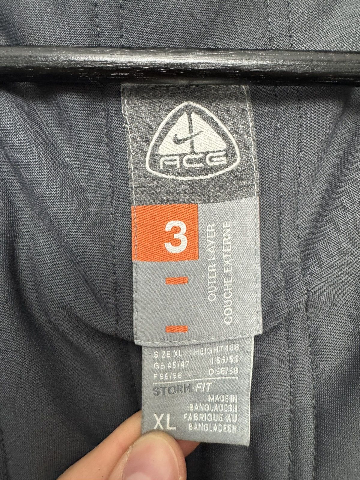 Nike Nike ACG Vintage Y2k Tech Windbreaker Jacket Hype Blue White Size US XL / EU 56 / 4 - 8 Thumbnail
