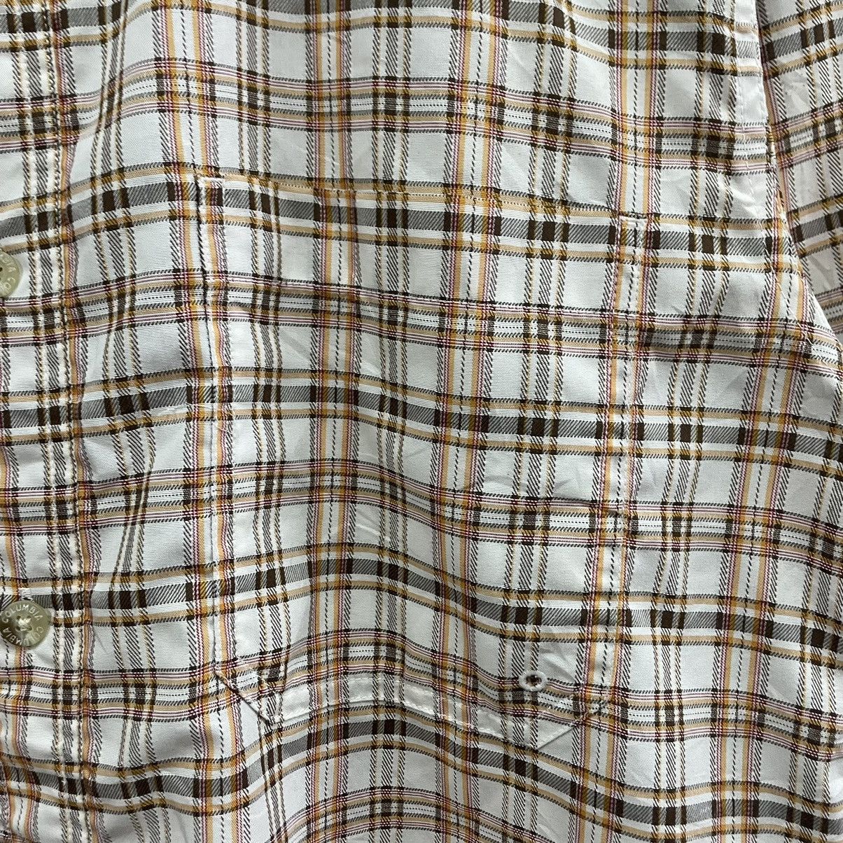 Columbia × Vintage 🔥Vintage Columbia Titanium Checkerd Plaid Buttons Shirts Size US M / EU 48-50 / 2 - 5 Thumbnail