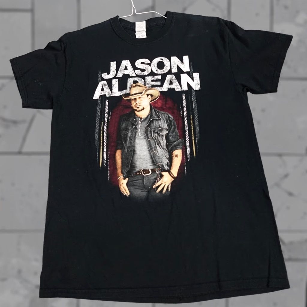 Doublet Jason Aldean T-shirt Black 2016 Double Sided Concert Tour Band M Mens Shirt Size US M / EU 48-50 / 2 - 1 Thumbnail