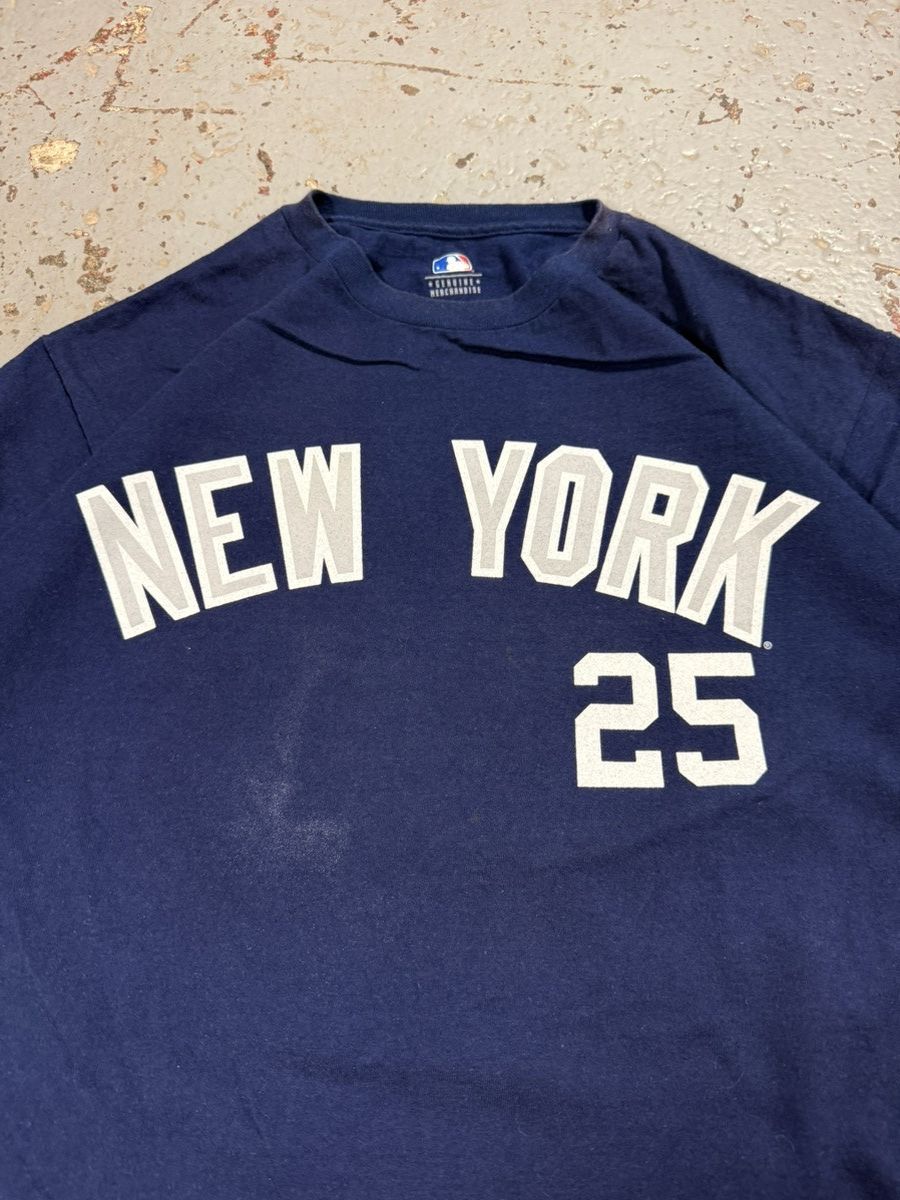New York Yankees Vintage New York Yankees Classic Faded Jersey Tee Size US M / EU 48-50 / 2 - 2 Thumbnail