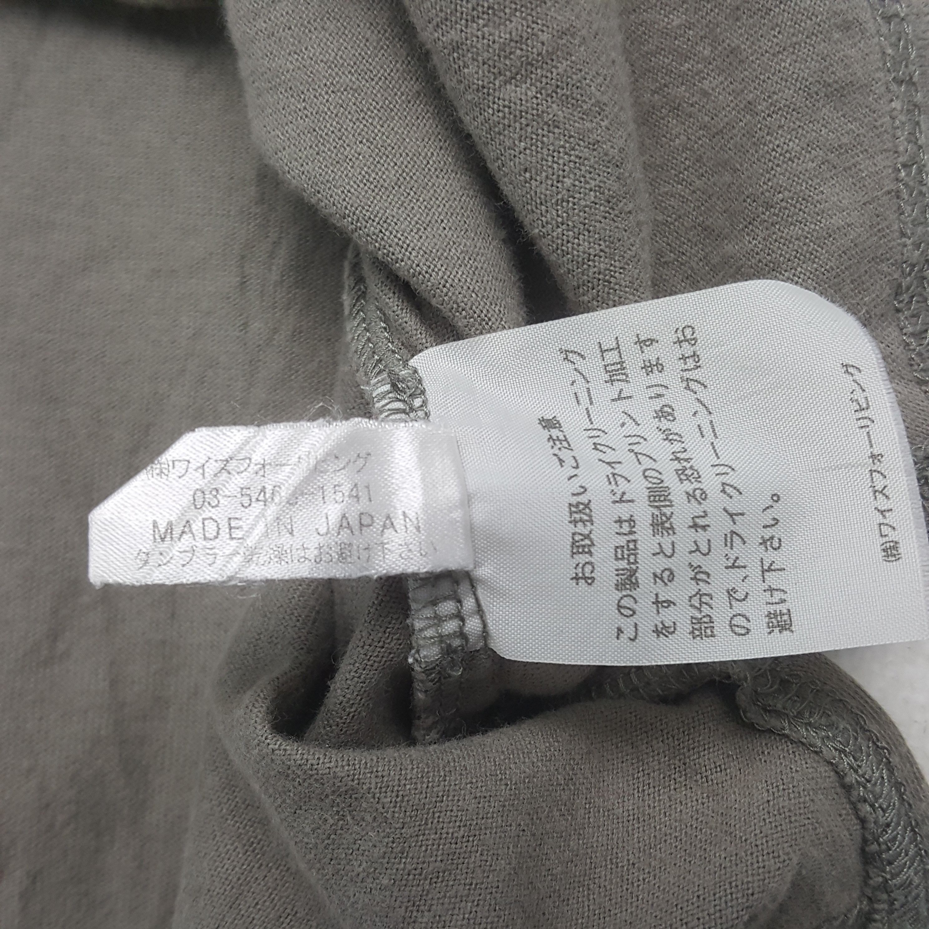 Yohji Yamamoto Vintage Y's For Living by Yohji Yamamoto Japan Tshirt RR13 Size US XS / EU 42 / 0 - 6 Thumbnail