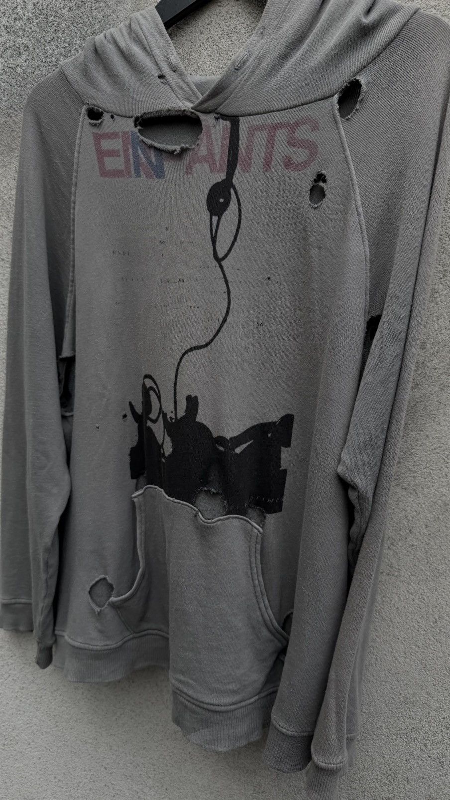 Enfants Riches Deprimes ERD FORGET TO ANSWER SHRUNKEN LIGHT WEIGHT HOODIE!! RARE!! Size US XXL / EU 58 / 5 - 3 Thumbnail