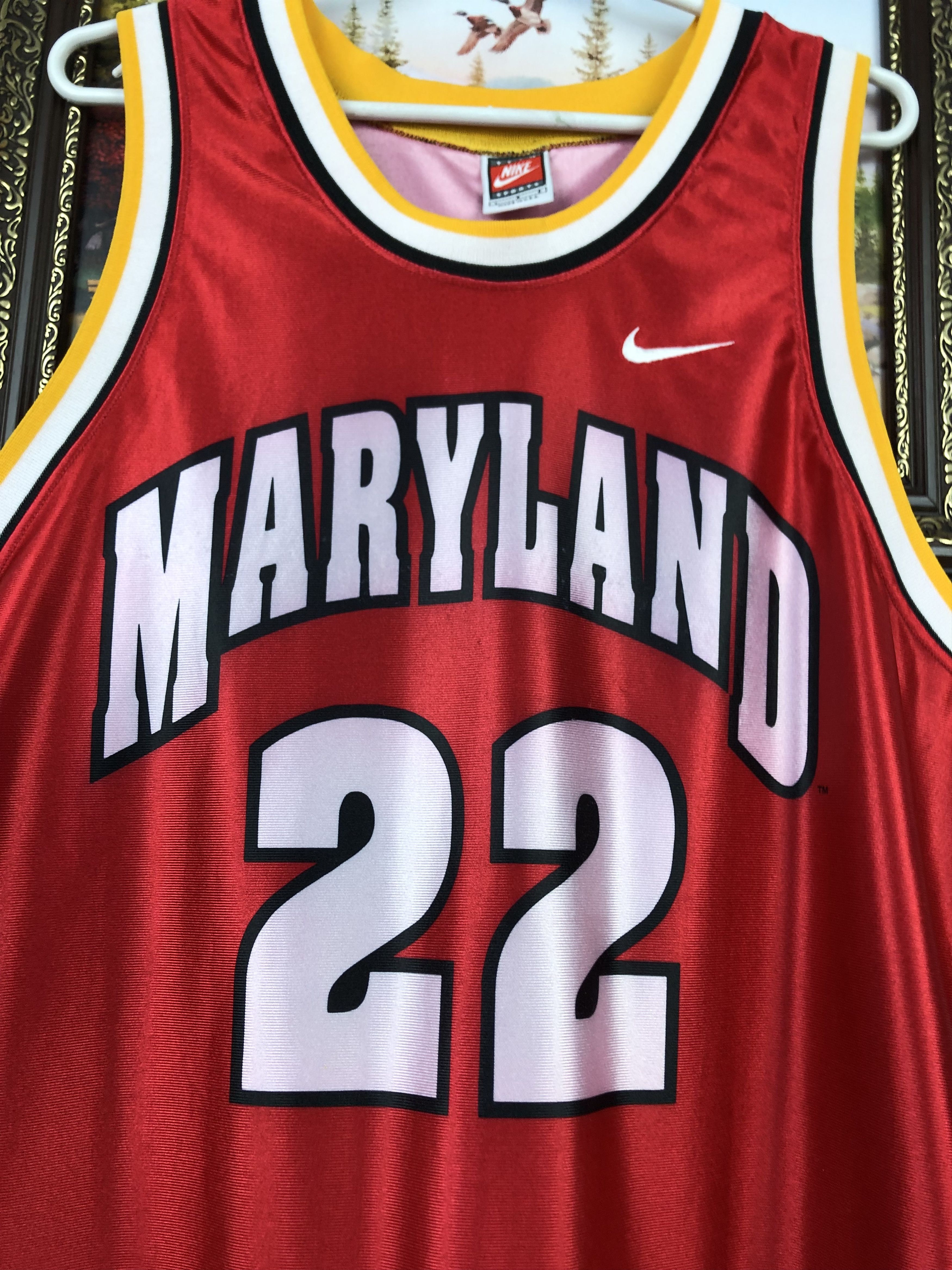Nike Vintage Nike Maryland Terrapins Keith Booth Jersey Size US L / EU 52-54 / 3 - 5 Thumbnail