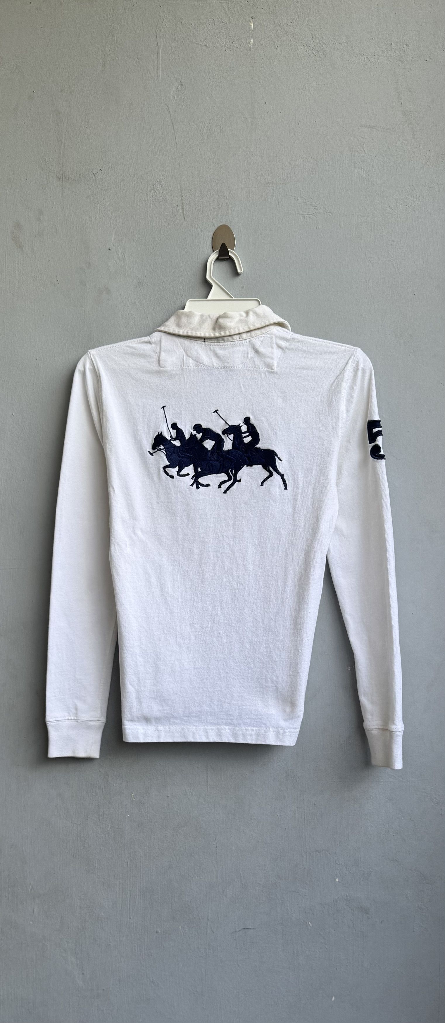 Polo Ralph Lauren Polo Ralph Lauren Big Logo Embroidery Rugby Polo Shirt Size M / US 6-8 / IT 42-44 - 1 Thumbnail