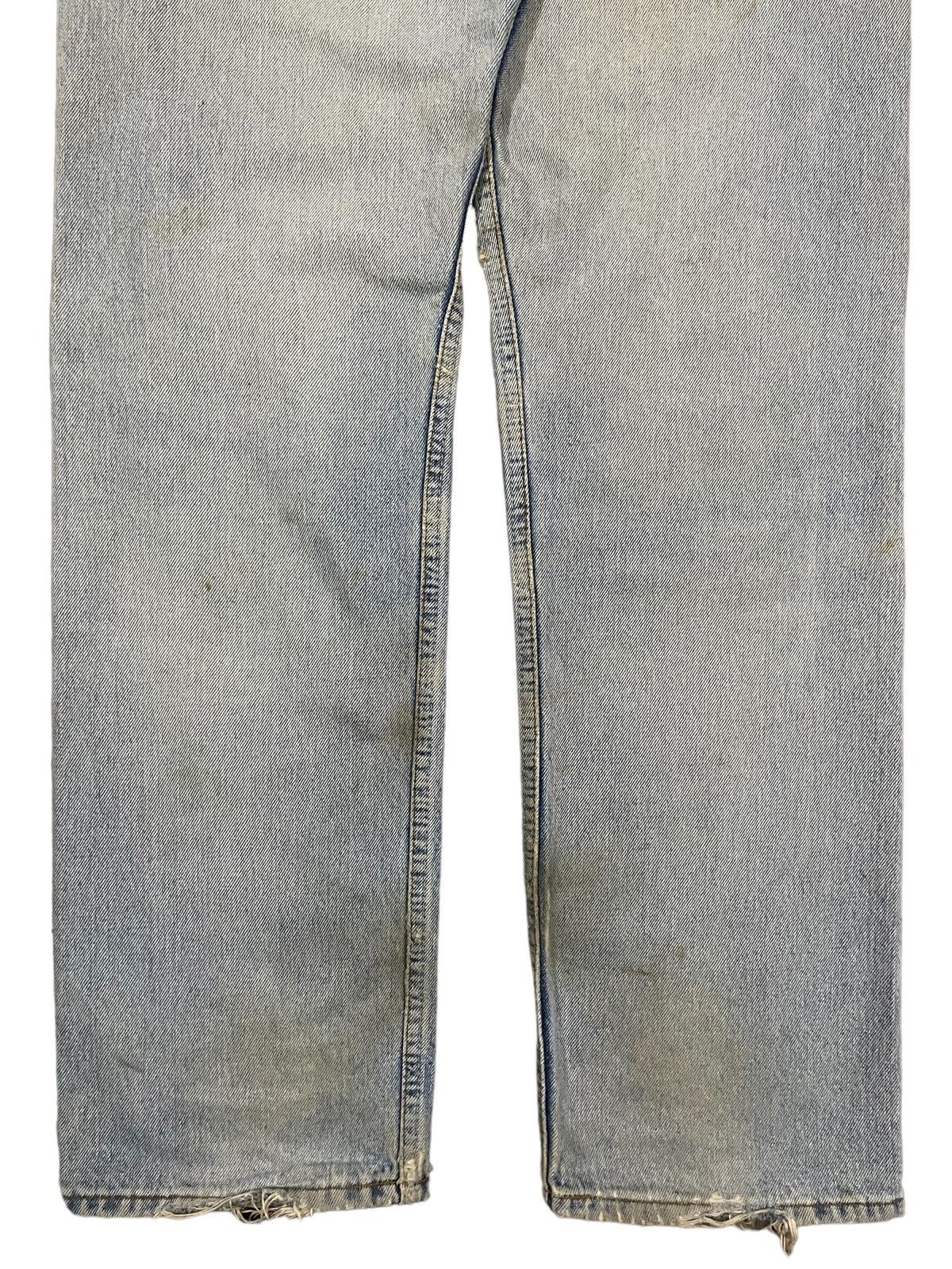 Levi's Vintage Levi’s 501 Destroy Dirty Mud Washed Distressed Jeans Size US 31 - 8 Thumbnail