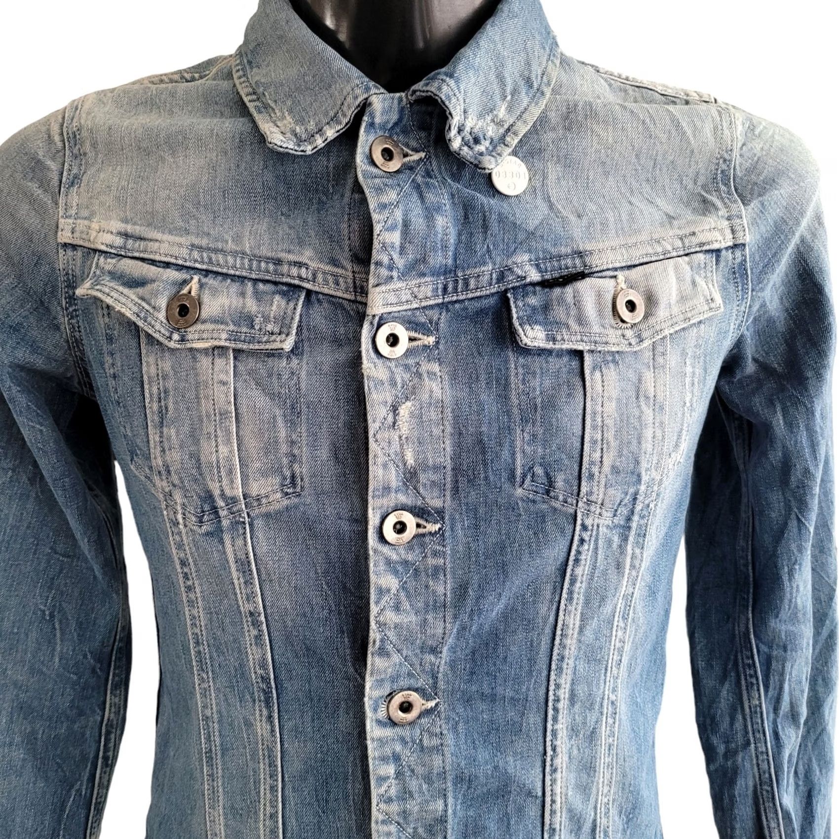 G-Star VINTAGE G-Star Denim Jacket Sz M Women's Size M / US 6-8 / IT 42-44 - 2 Thumbnail