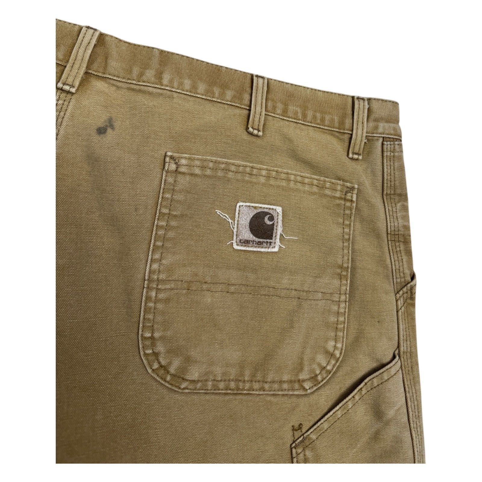 Carhartt CARHARTT Vintage 90s Work Wear Canvas Duck Denim Shorts 2XL Size US 42 / EU 58 - 3 Thumbnail