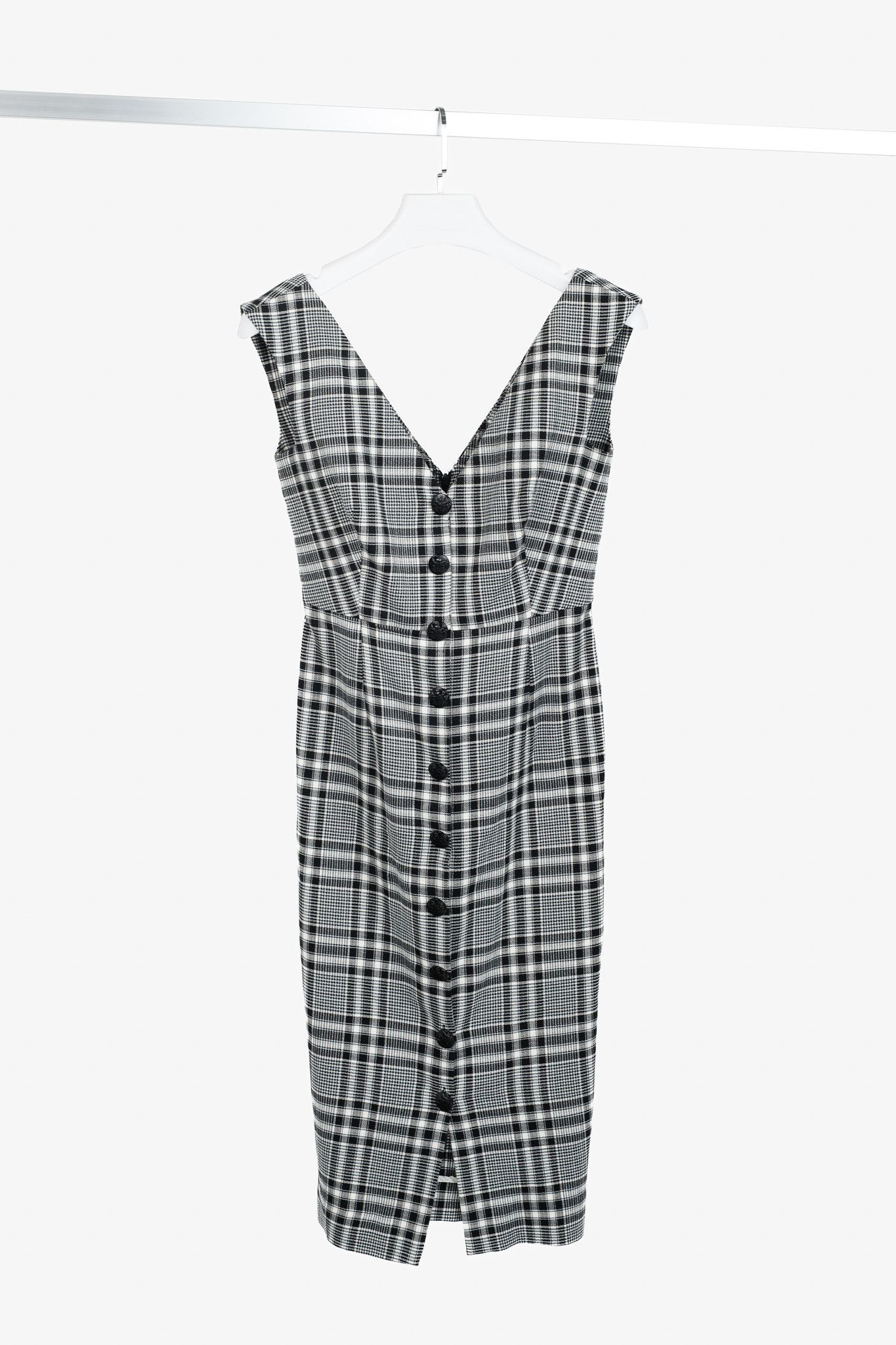 Veronica Beard Veronica Beard Lark Plaid Cotton-Blend Sheath Midi Dress Size XS / US 0-2 / IT 36-38 - 1 Thumbnail