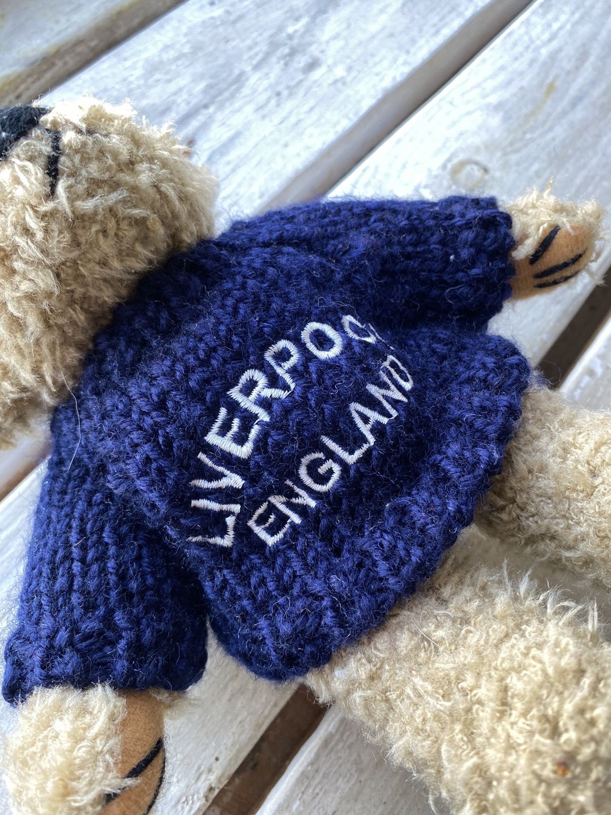 Vintage 🔥Rare fan Liverpool England Teddy Bear Size ONE SIZE - 4 Thumbnail