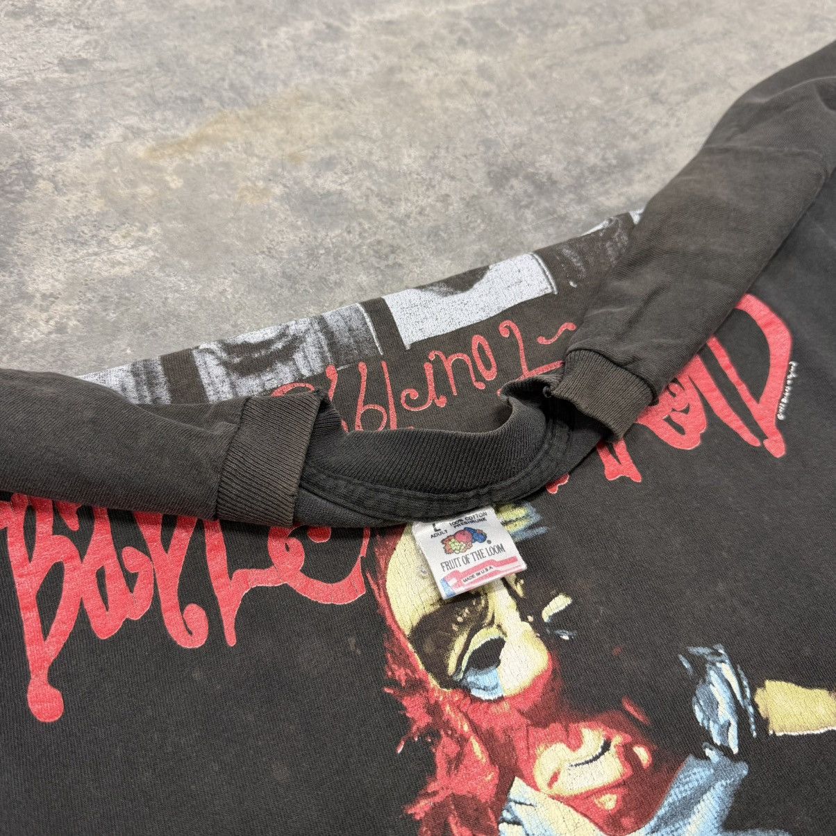 Vintage 1993 Vintage Faded Babes In Toyland Painkillers Band Tee Size US L / EU 52-54 / 3 - 4 Thumbnail
