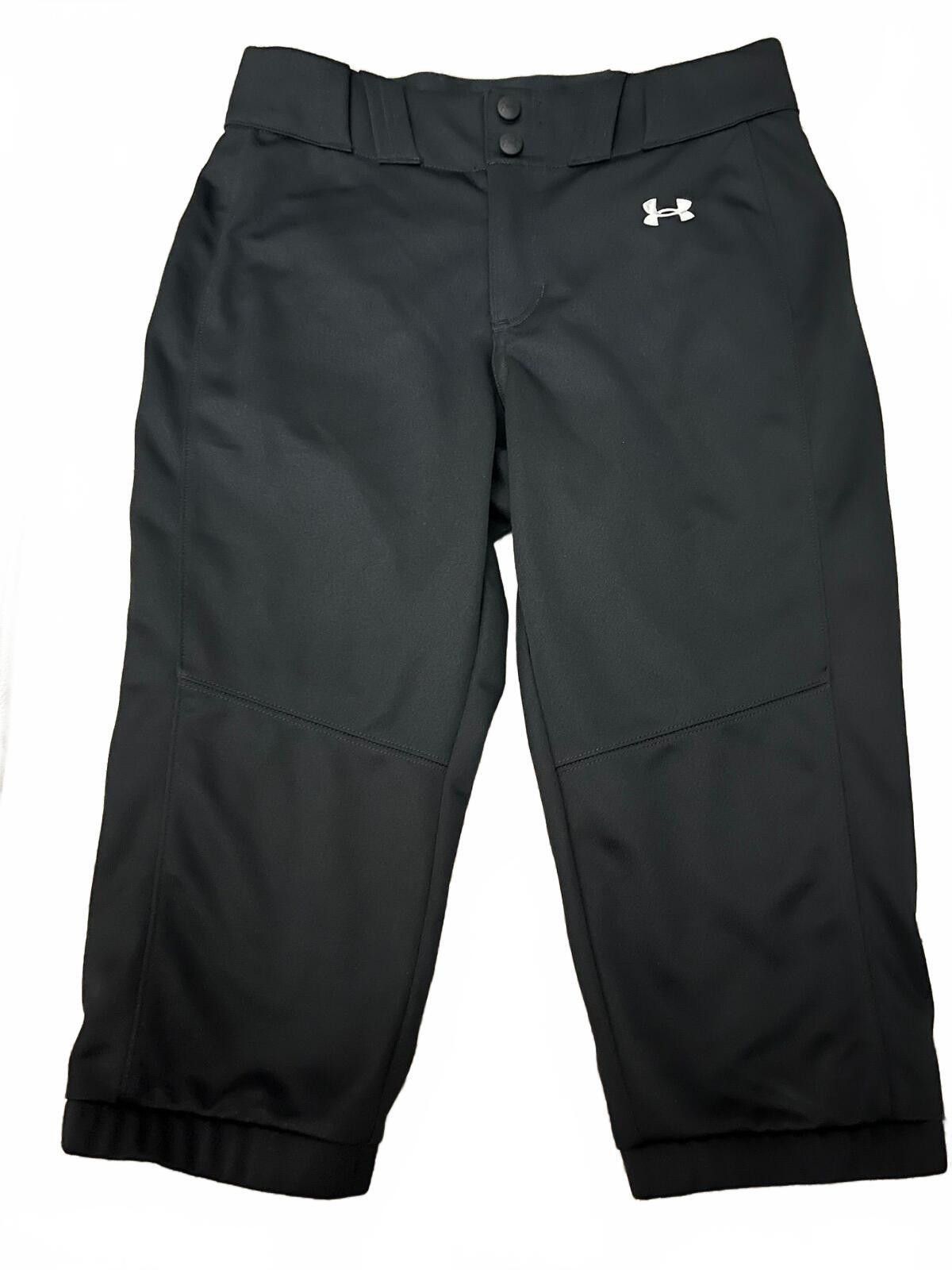 Other Under Armour Softball Pants Small Black Stretch Athletic Size ONE SIZE - 6 Thumbnail