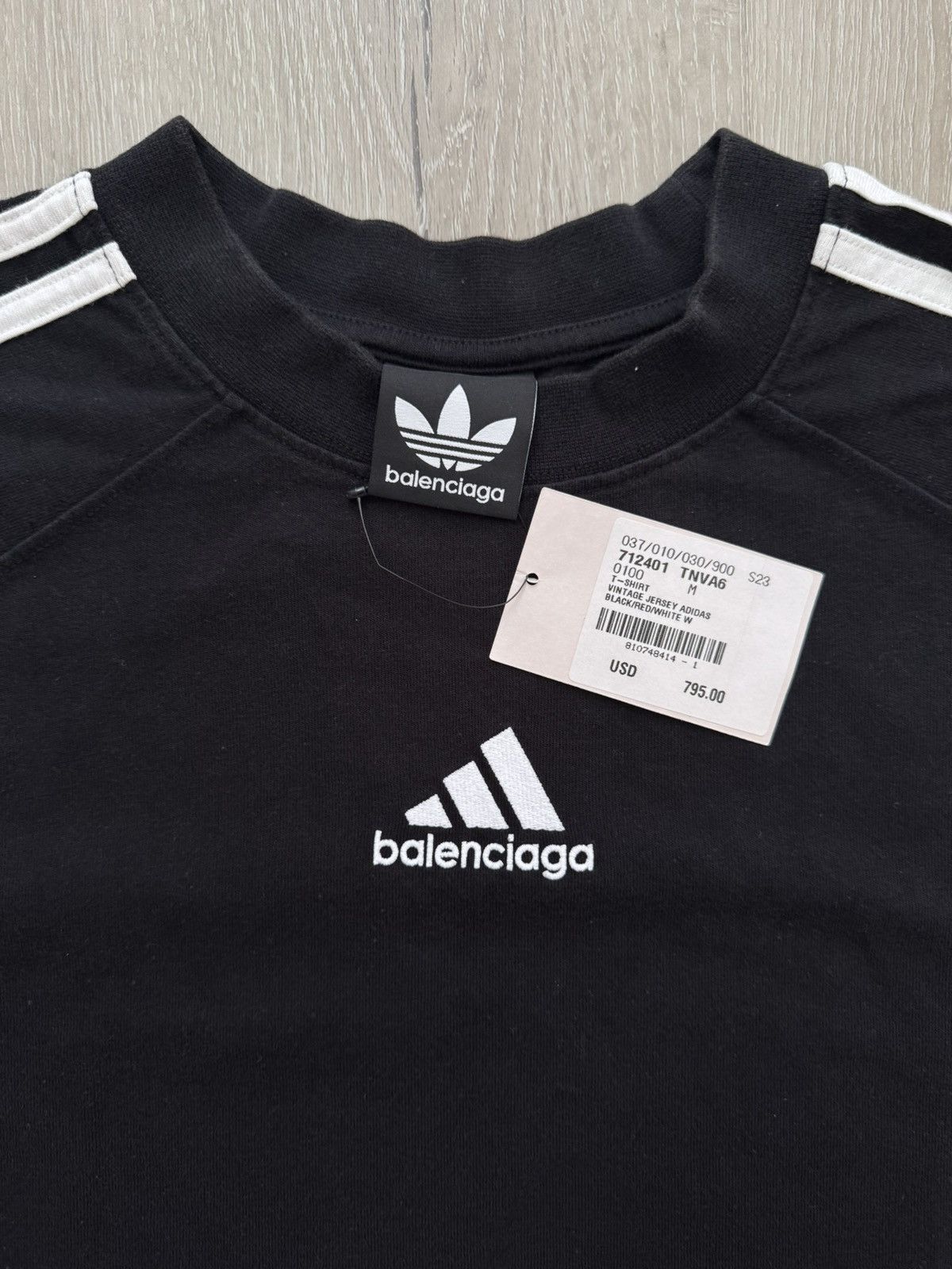 Adidas × Balenciaga Balenciaga Adidas T shirt Size US M / EU 48-50 / 2 - 2 Thumbnail