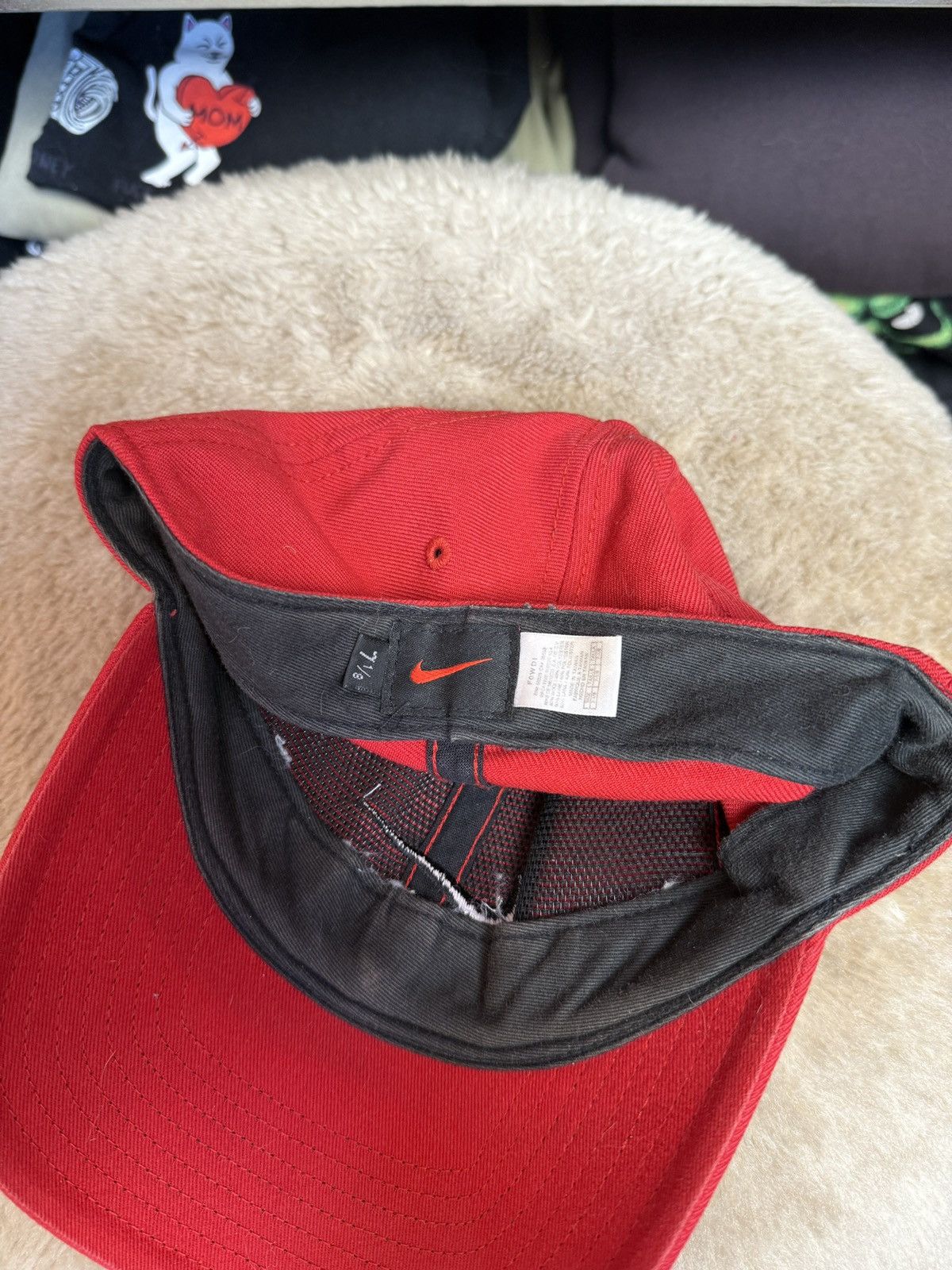 Nike Vintage Nike Center Swoosh Cap Size ONE SIZE - 8 Thumbnail