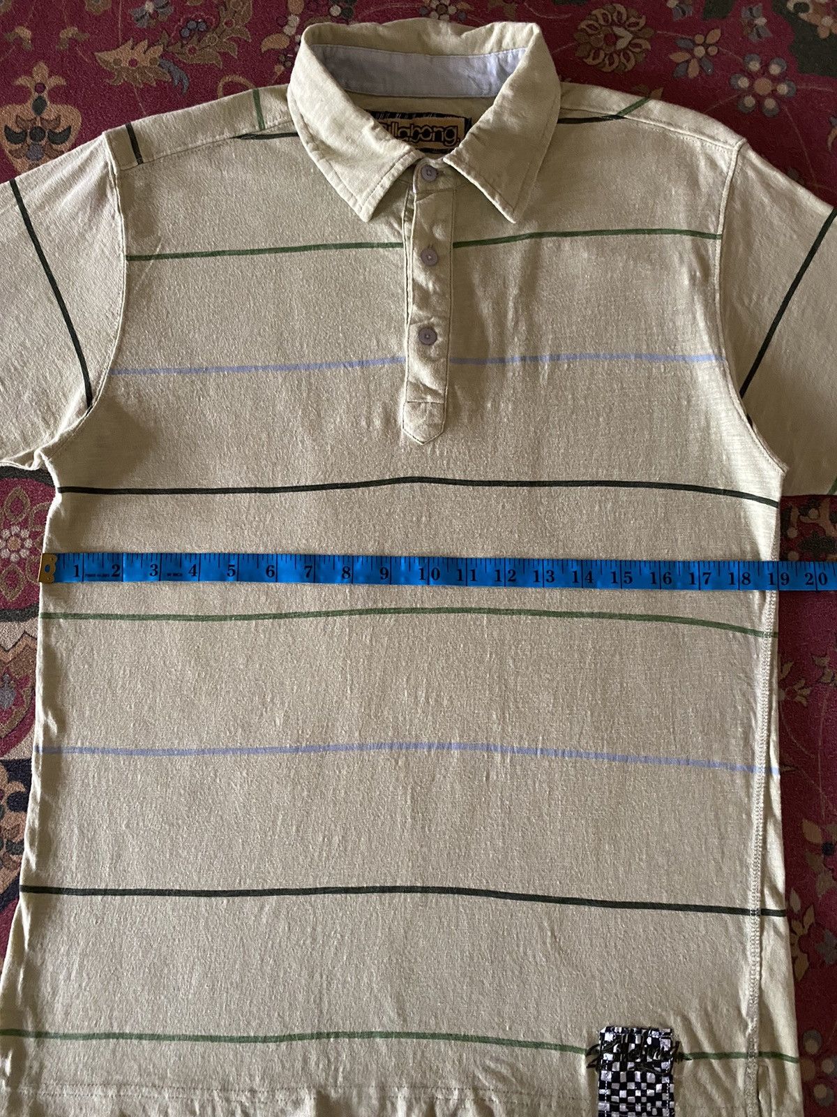Billabong Billabong Striped Surf Style Polo Tee Size US M / EU 48-50 / 2 - 10 Thumbnail