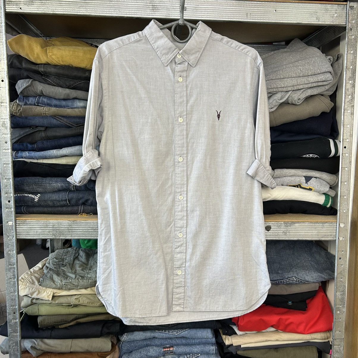 Allsaints Designer Allsaints Small Logo Basic Button Up shirt size S Size US S / EU 44-46 / 1 - 1 Thumbnail