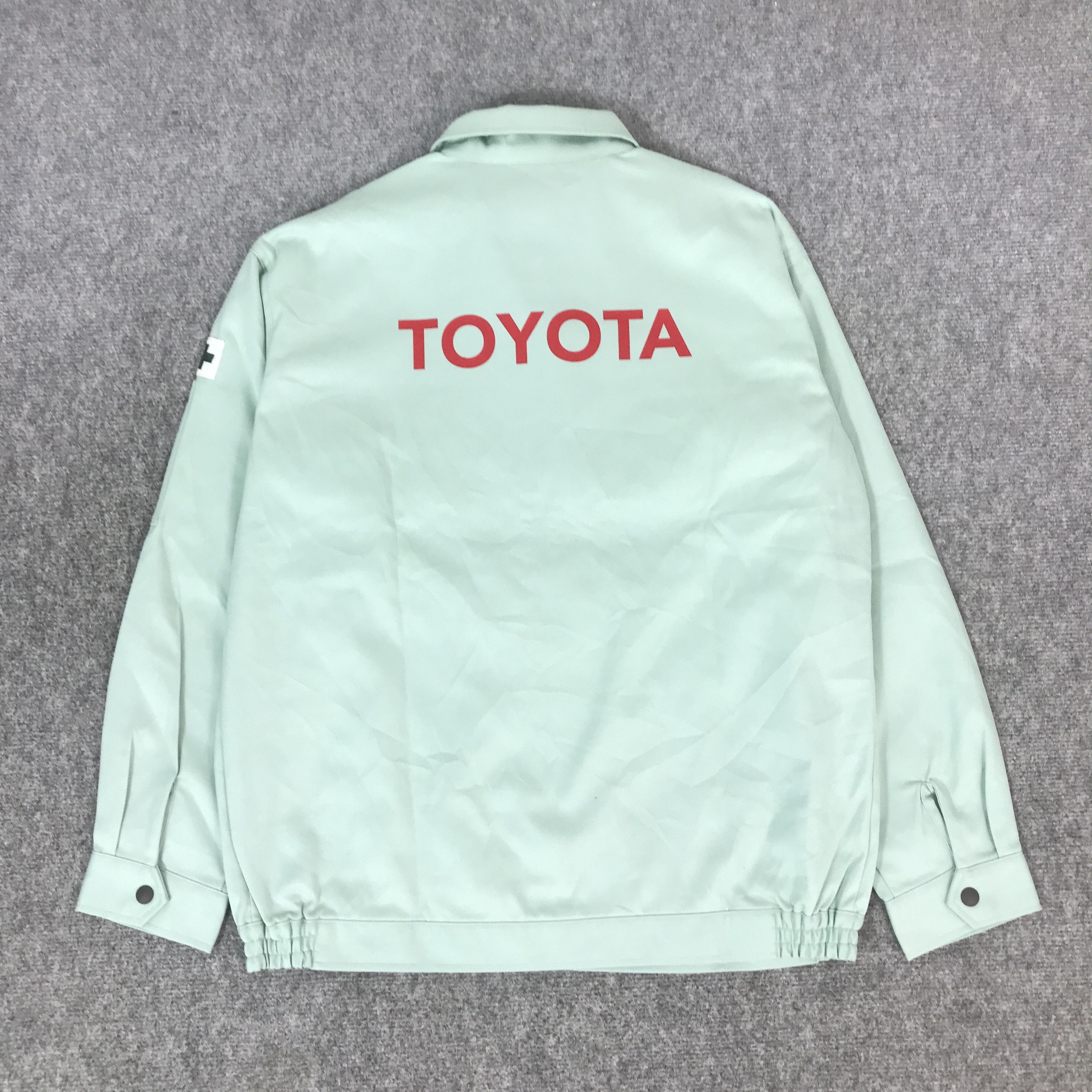 Japanese Brand TOYOTA RACING MOTOR SPORT CUSTOM JACKET Size US L / EU 52-54 / 3 - 1 Thumbnail