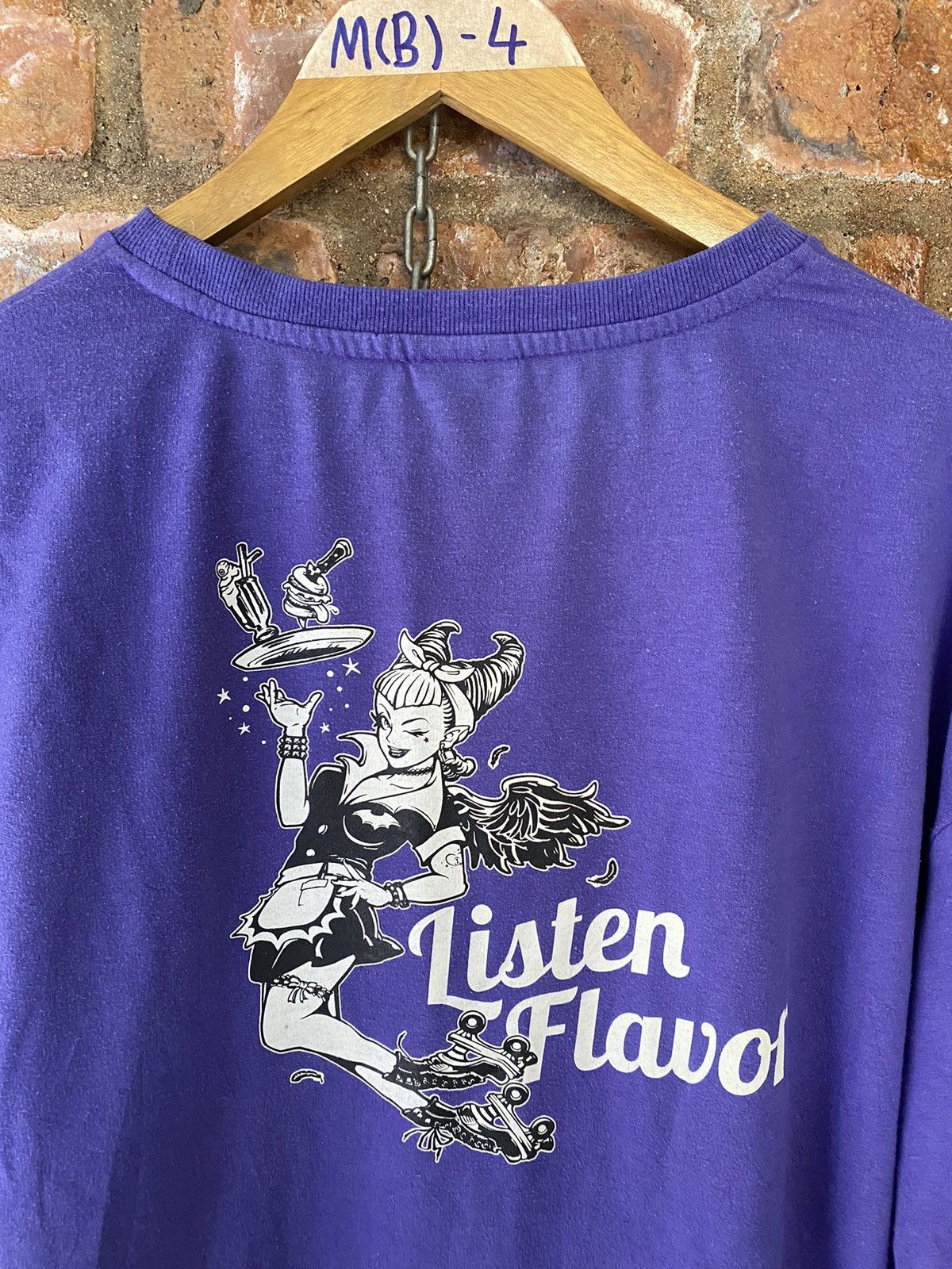 20471120 × Angel Blue × Hysteric Glamour 2000s Listen Flavor Japan Punk Girl Size L / US 10 / IT 46 - 6 Thumbnail