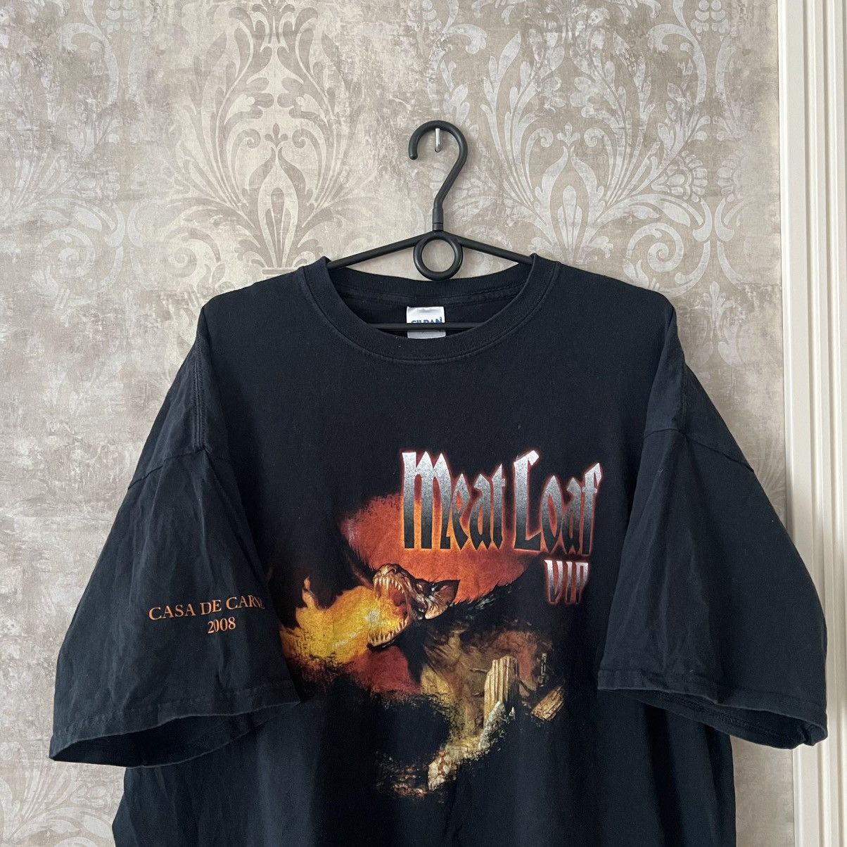 Band Tees Vintage Meat Loaf Band Tee T-Shirt Rock Size US XXL / EU 58 / 5 - 2 Thumbnail