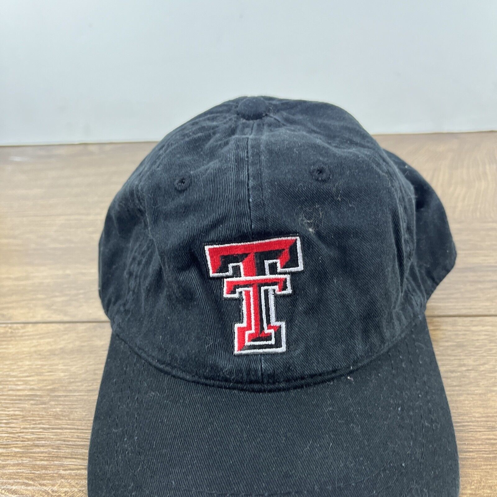 Other Texas Tech Hat Red Raiders Black Hat Adjustable Adult Size H Size ONE SIZE - 6 Thumbnail