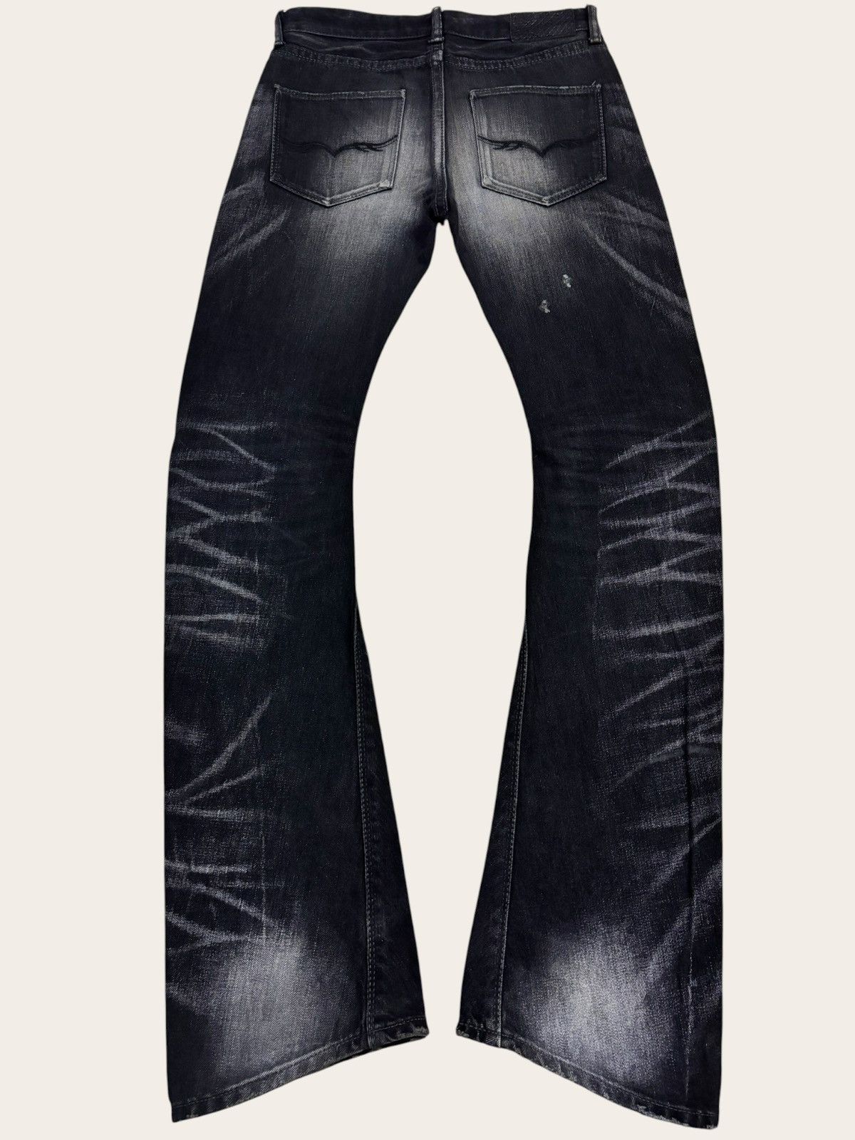 If Six Was Nine Japan Grunge FUGA Gostar De Fuga Curve Jeans Size US 29 - 2 Thumbnail