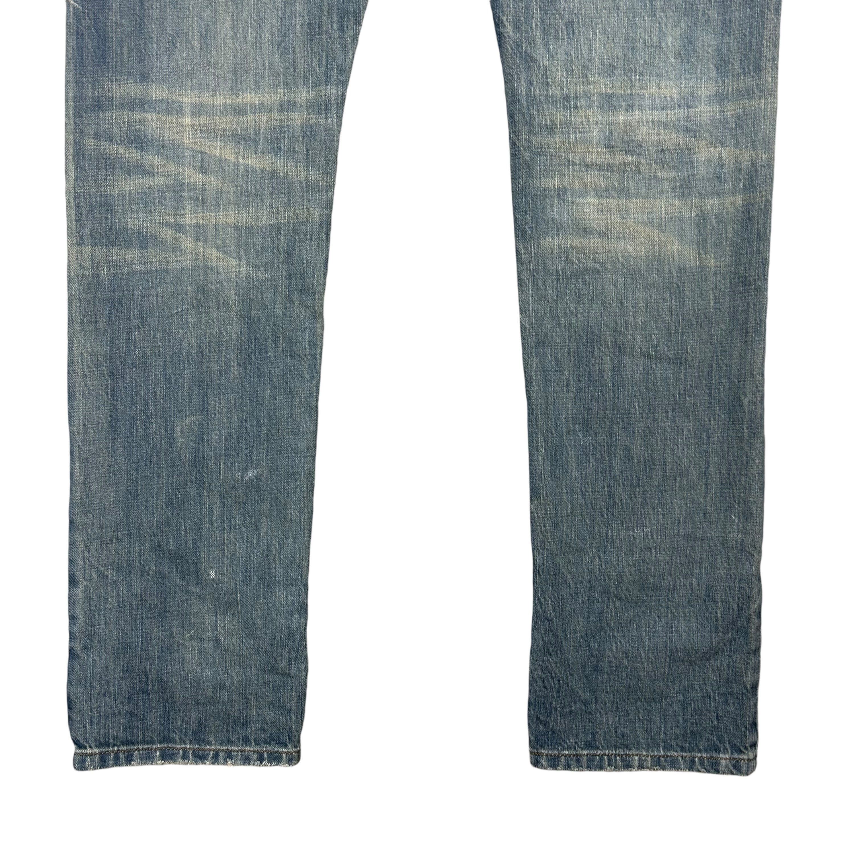 Diesel Diesel Myguy Boyfriend Blue Denim Jeans Straight W29L32 Size 29" - 7 Thumbnail