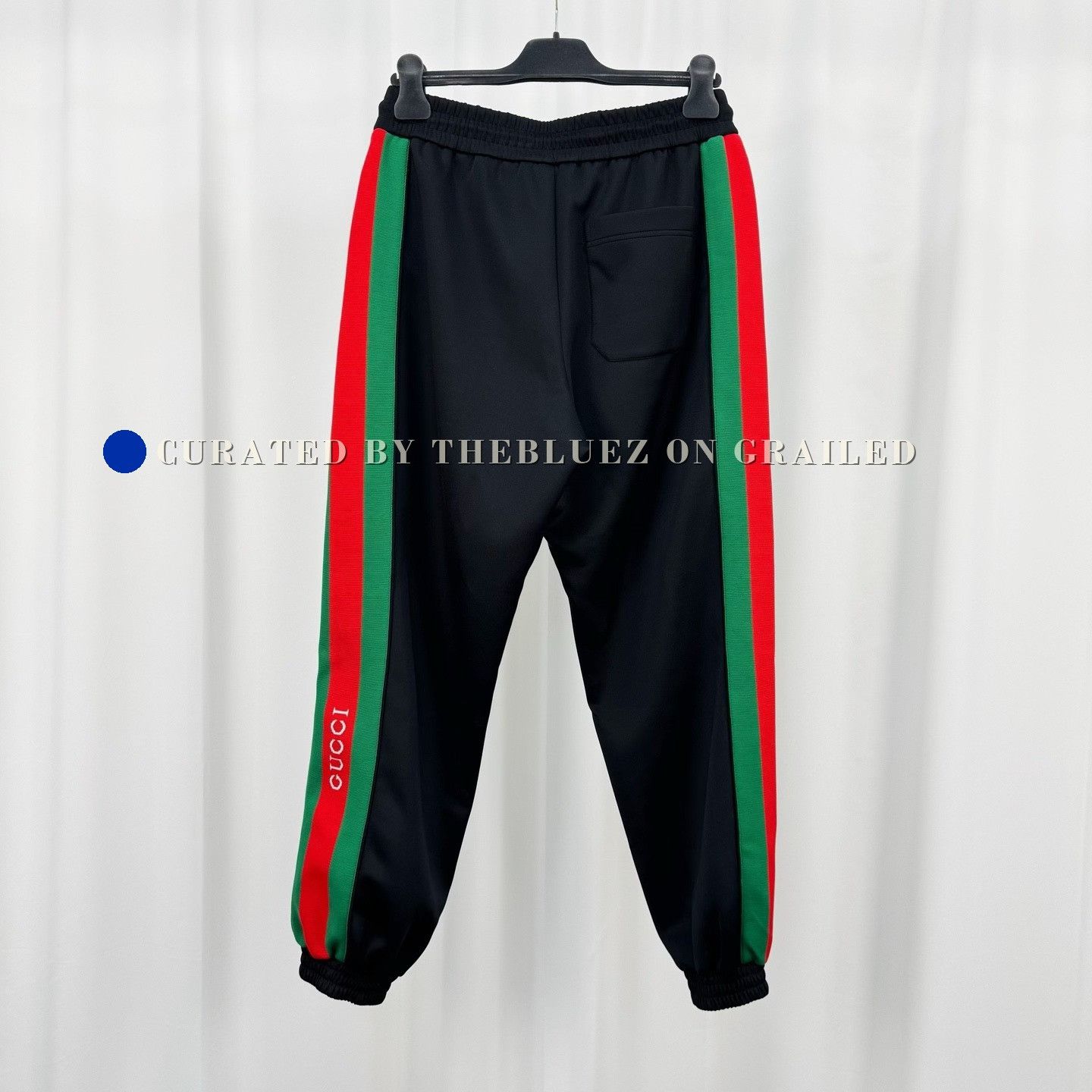 Gucci Gucci 25ss Embroidered Logo Web Pants Size US 32 / EU 48 - 1 Thumbnail