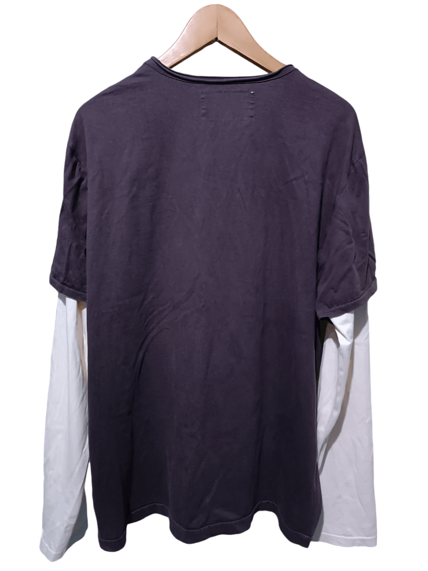 Japanese Brand × Vintage Double Layer Long Sleeve T-shirt Size US XL / EU 56 / 4 - 3 Thumbnail