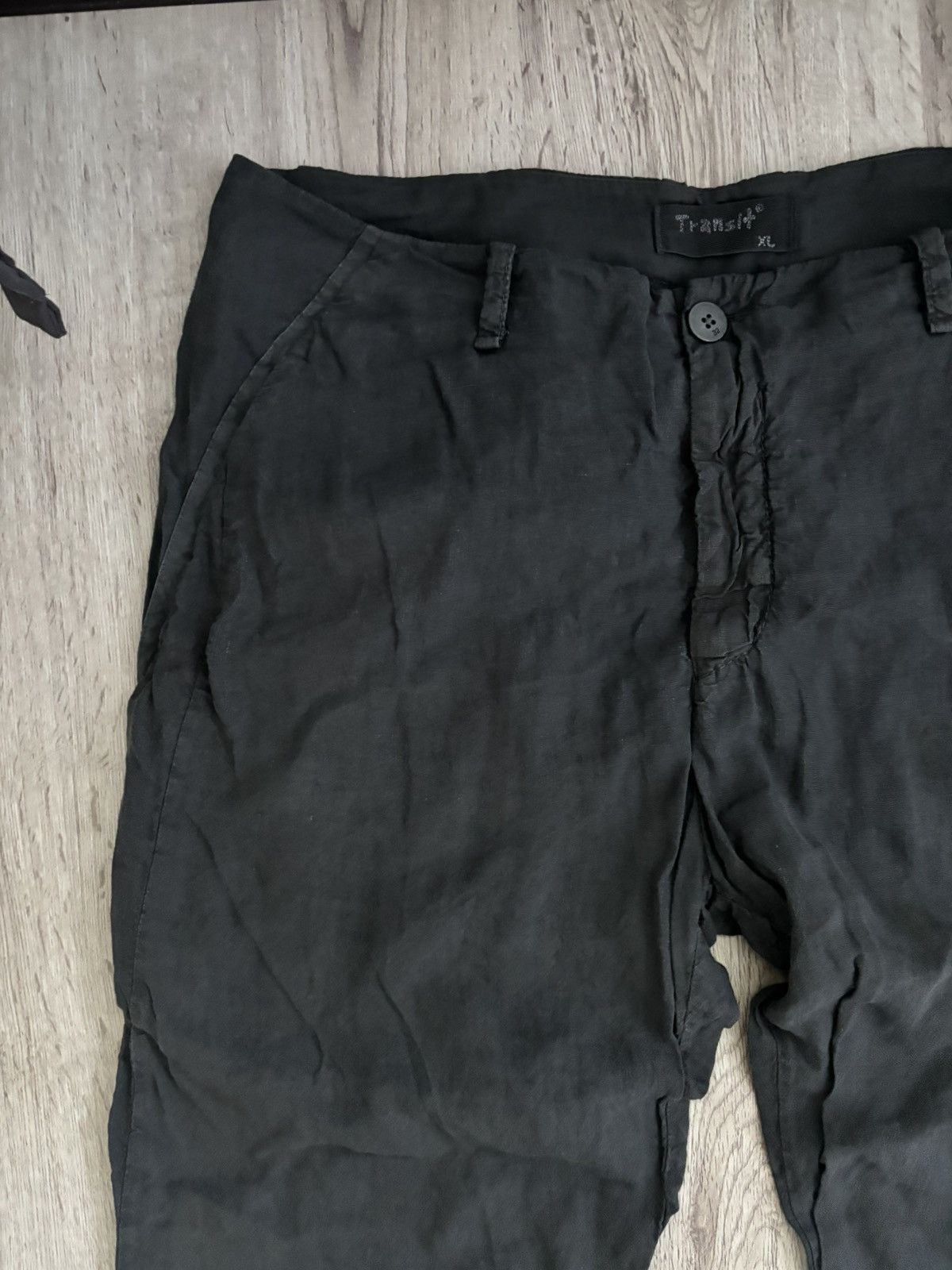 Transit Transit Linen Pants Gray XL Size US 36 / EU 52 - 5 Thumbnail