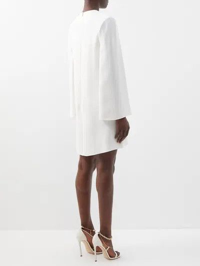 Valentino o1y0326 Mini Dress in White Size M / US 6-8 / IT 42-44 - 3 Thumbnail