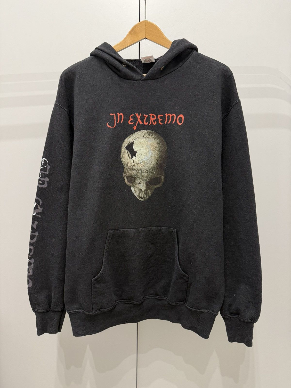 Band Tees Vintage In Extremo Skull Grafic Band Hoodie Dark Throne ERD Size US M / EU 48-50 / 2 - 7 Thumbnail