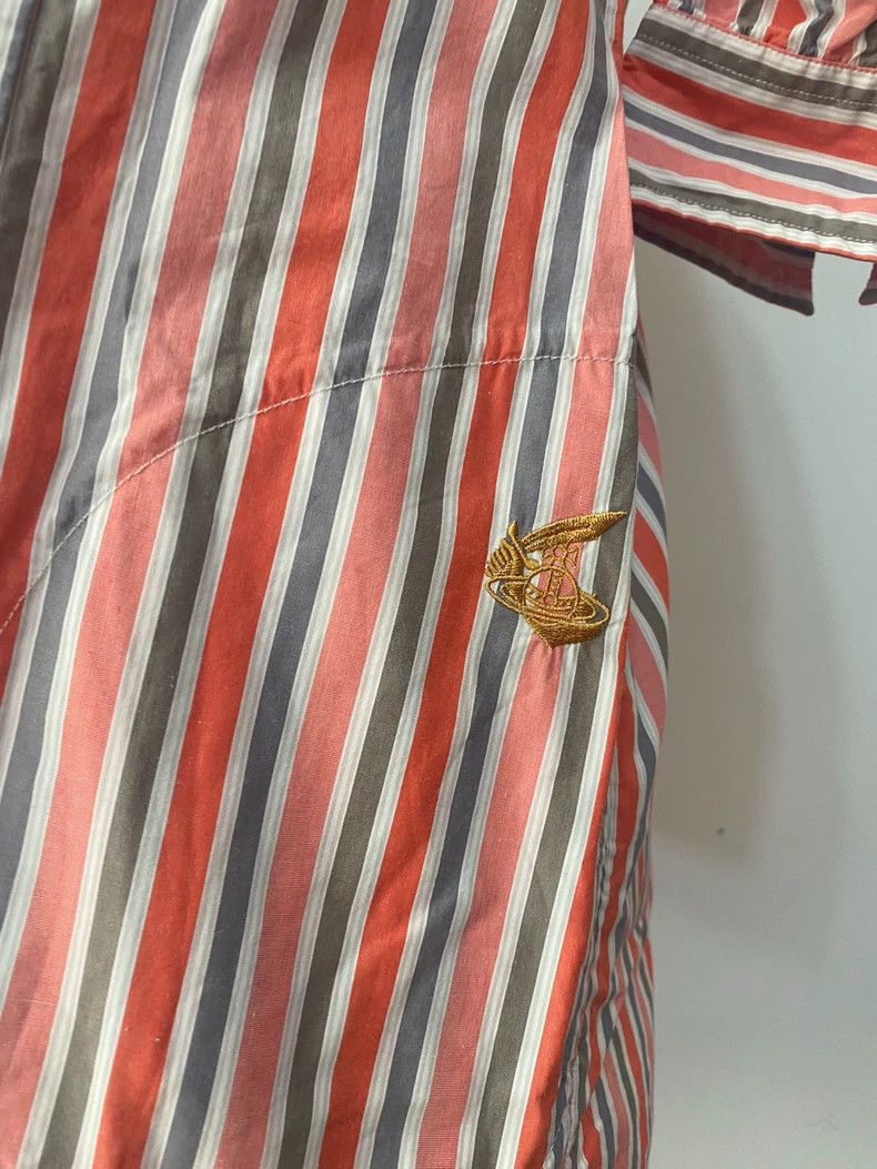 Vivienne Westwood Vivienne Westwood Striped love shirt Size XS / US 0-2 / IT 36-38 - 4 Thumbnail