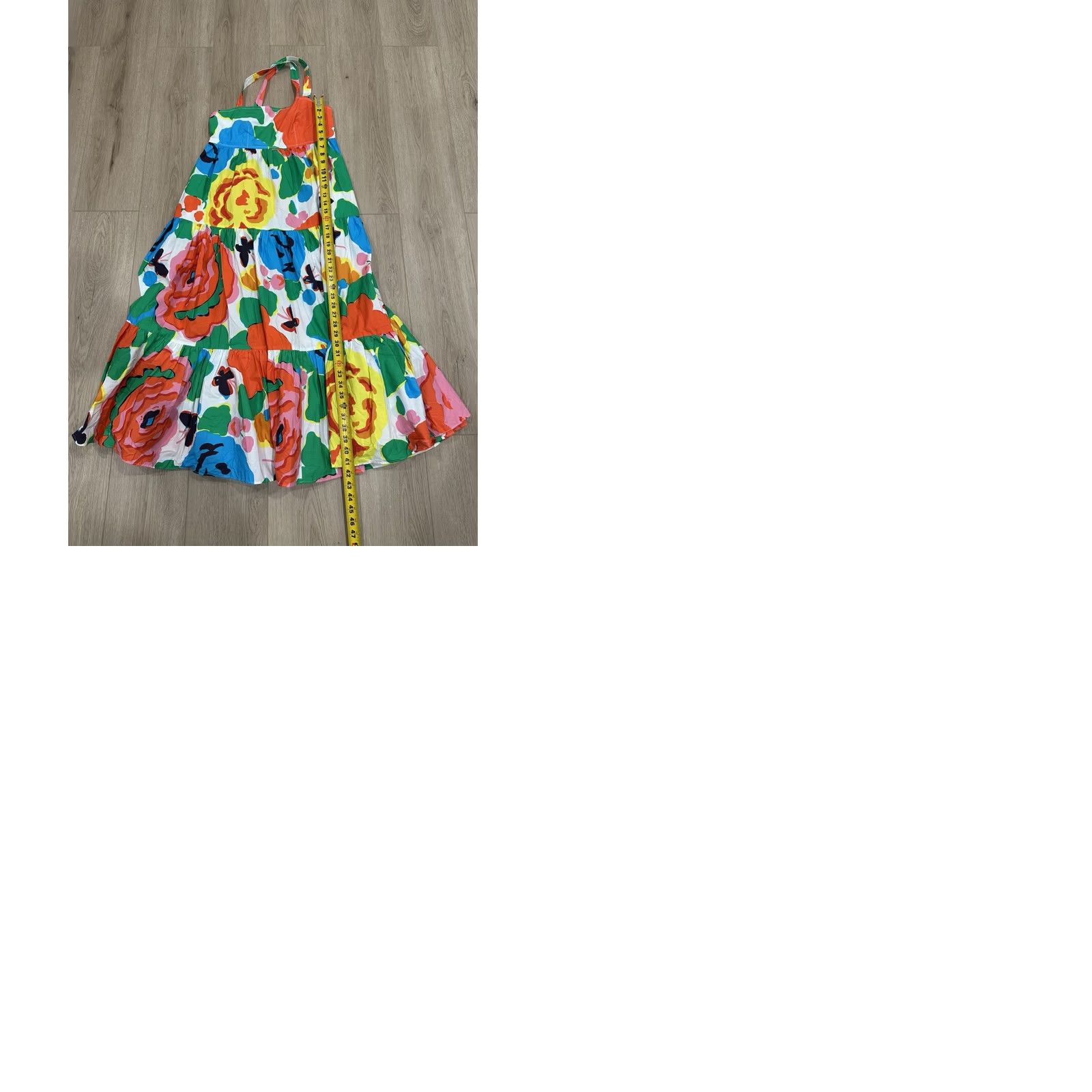 J.Crew NWT J.Crew Tiered Maxi Dress Floral Print Ratti Jardin Multicolor Size 6 Womens Maxi Dress Layered 2020s Size M / US 6-8 / IT 42-44 - 10 Thumbnail