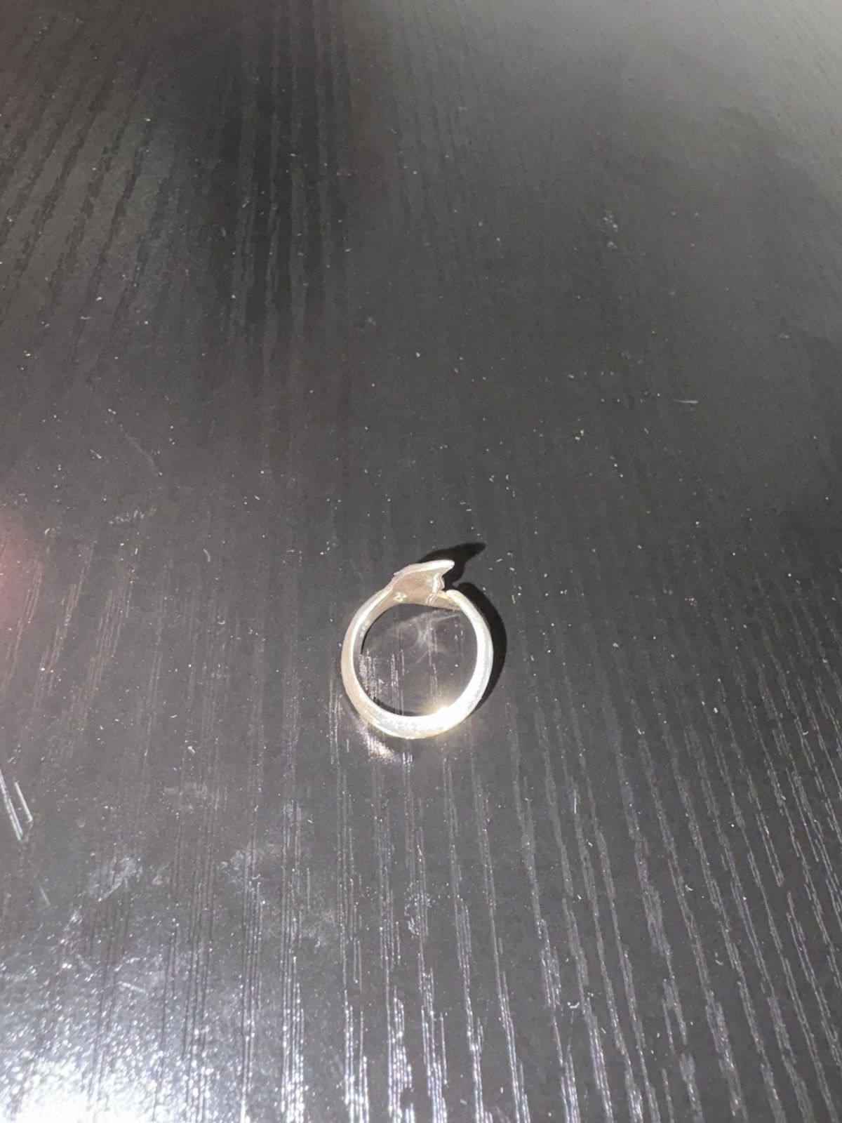 Other Handmade Silver Ring Whale Tail Design Fits Like Size 5 Size ONE SIZE - 5 Thumbnail