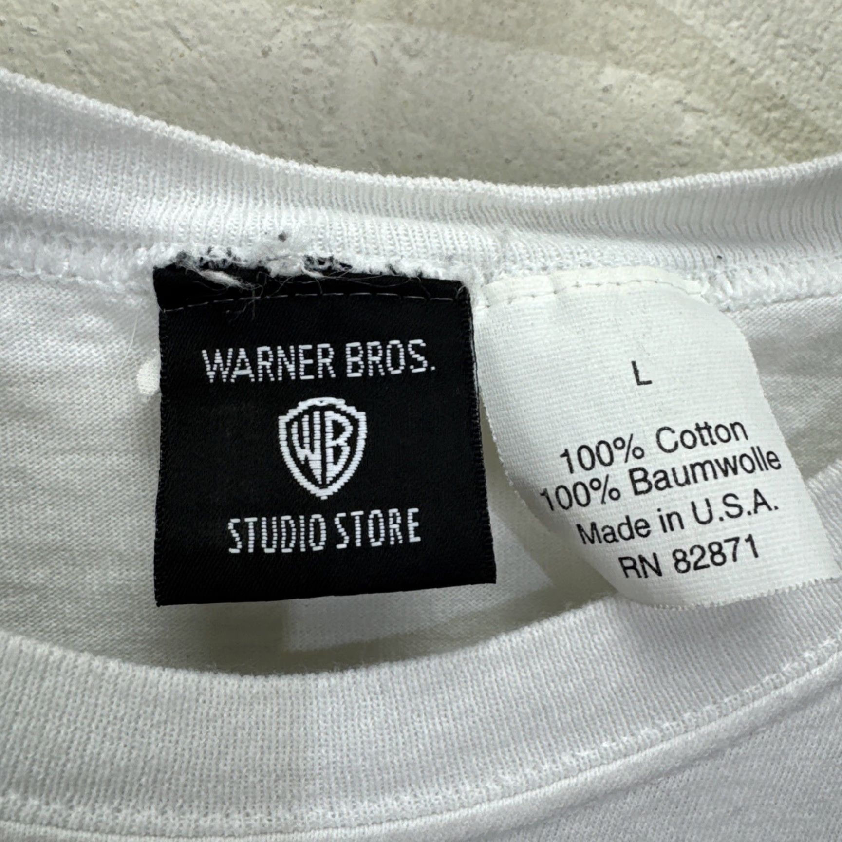 Vintage VINTAGE 1996 Warner Bros Cartoon Network Muttley T-Shirt Unisex Adults Large White 90s Wacky Races Cartoon Size US L / EU 52-54 / 3 - 3 Thumbnail